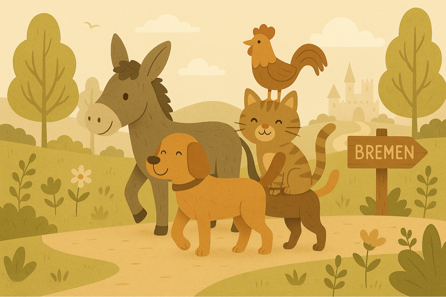 Die Bremer Stadtmusikanten