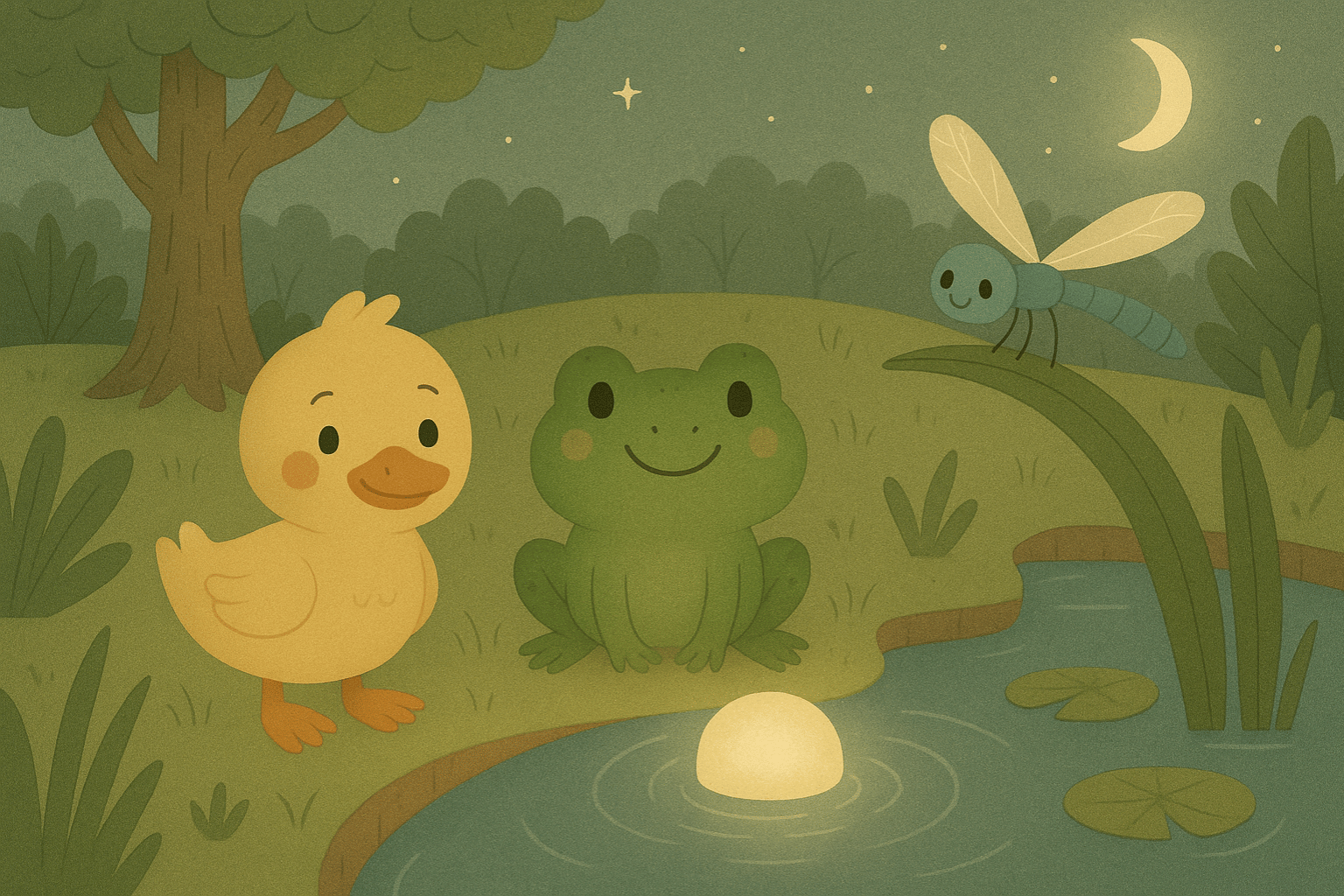 See- & Teichtiere – „Leni und das Geheimnis des Mondteichs“