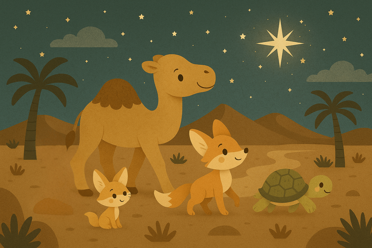 Wüstentiere – „Samir und der verlorene Wüstenstern“