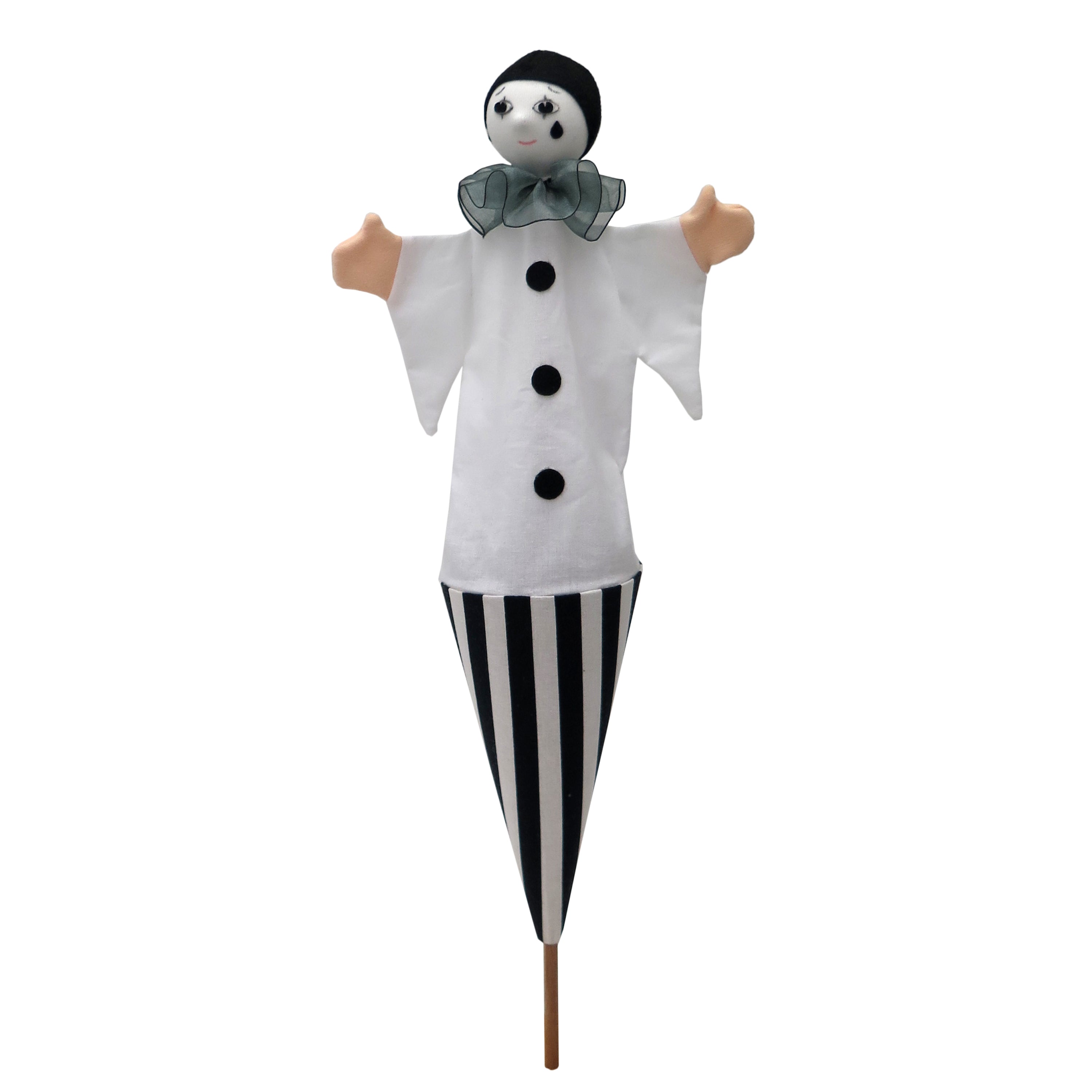 Tütenkasper / Tütenpuppen Pierot 54 cm, 11225A