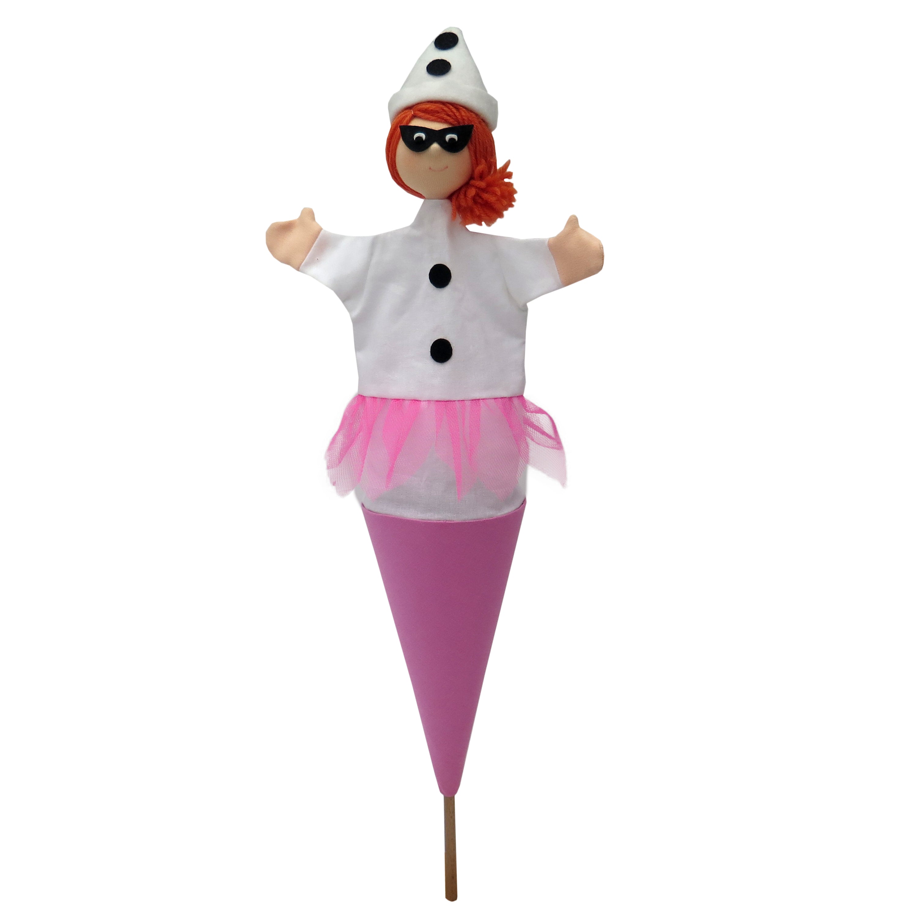 Tütenkasper / Tütenpuppen Columbina 58 cm, 11242A