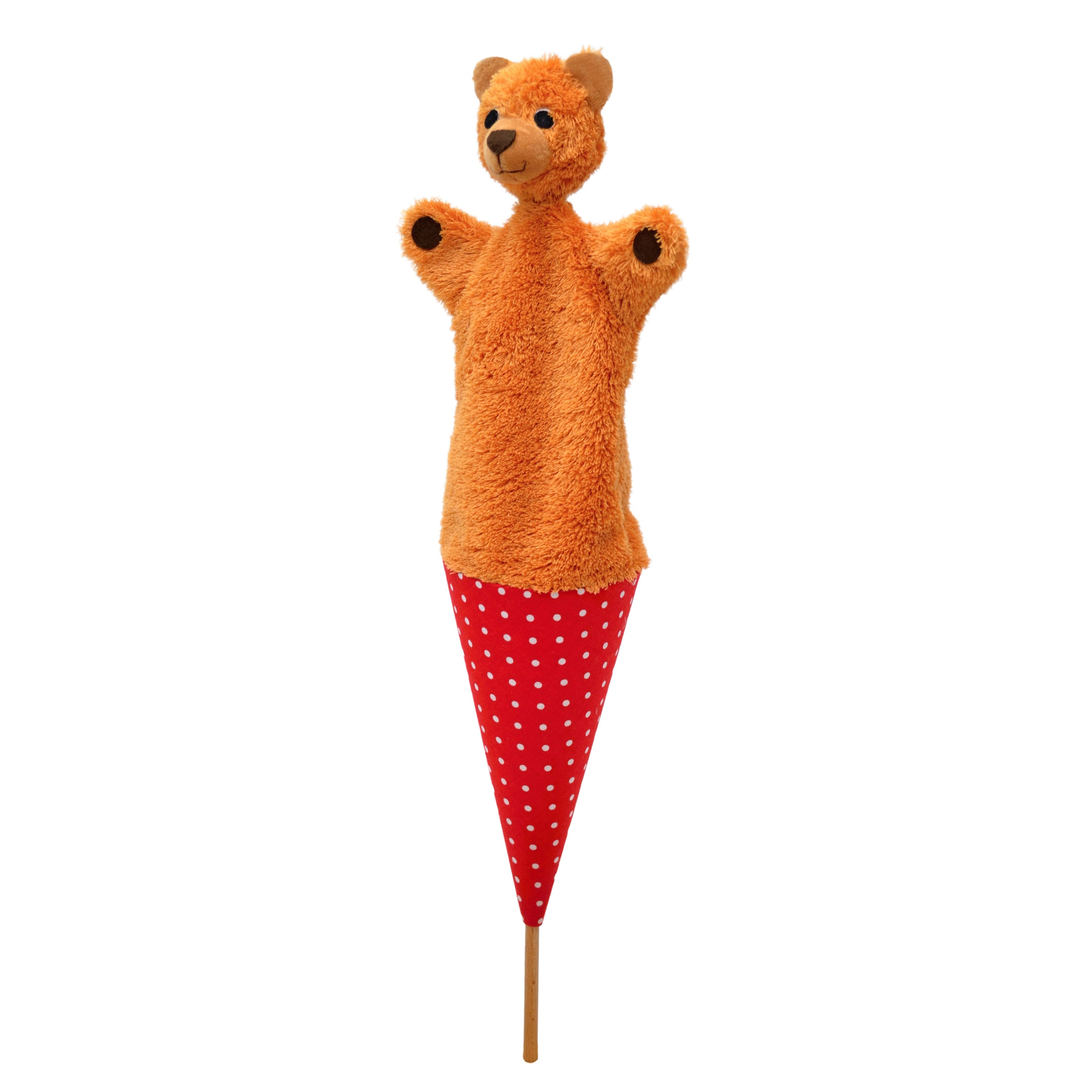 Tütenkasper / Tütenpuppen Bär 54 cm, 11611A