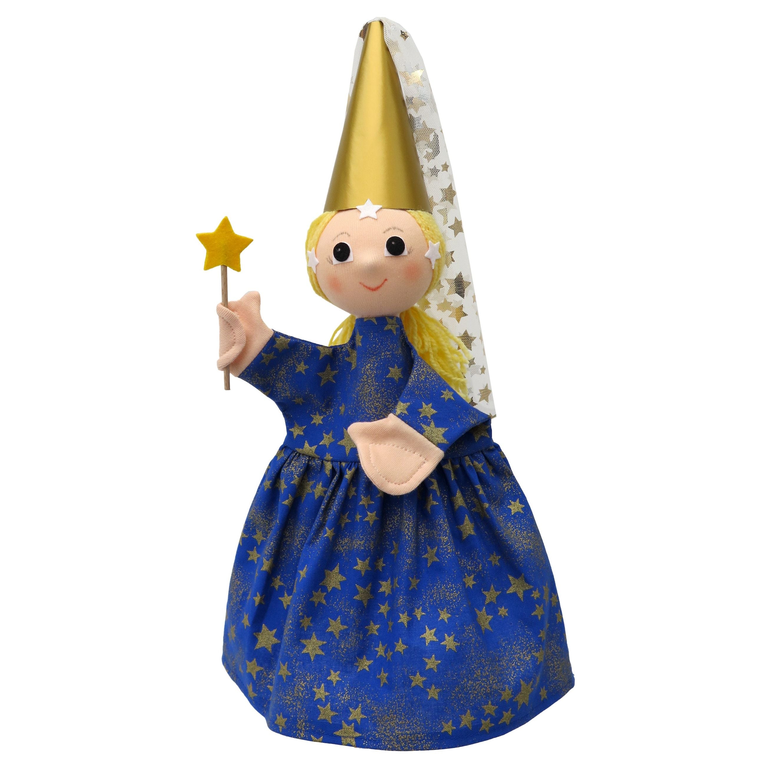 Handpuppe Fee Prinzessin 39 cm, 22088D