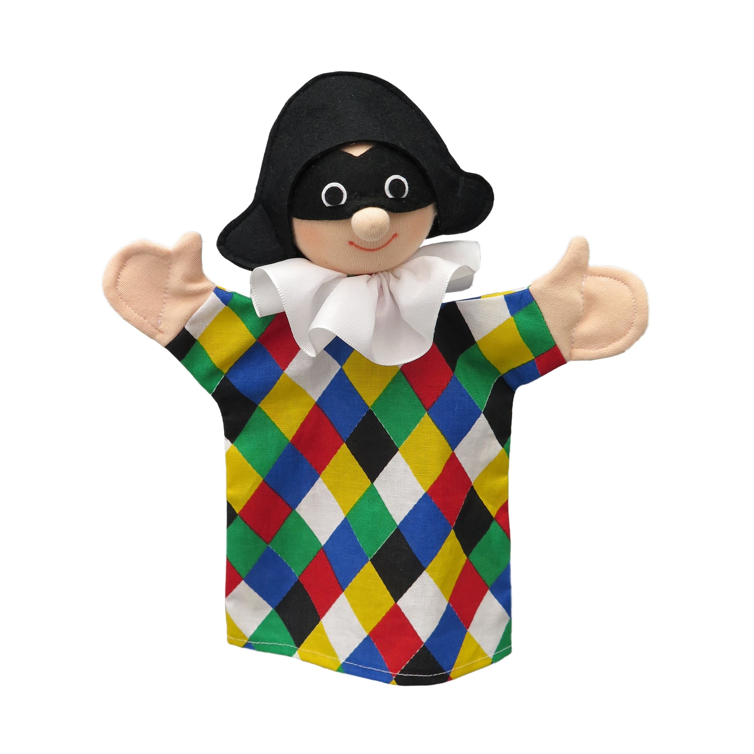 Handpuppe Harlekin 27 cm, 22224B