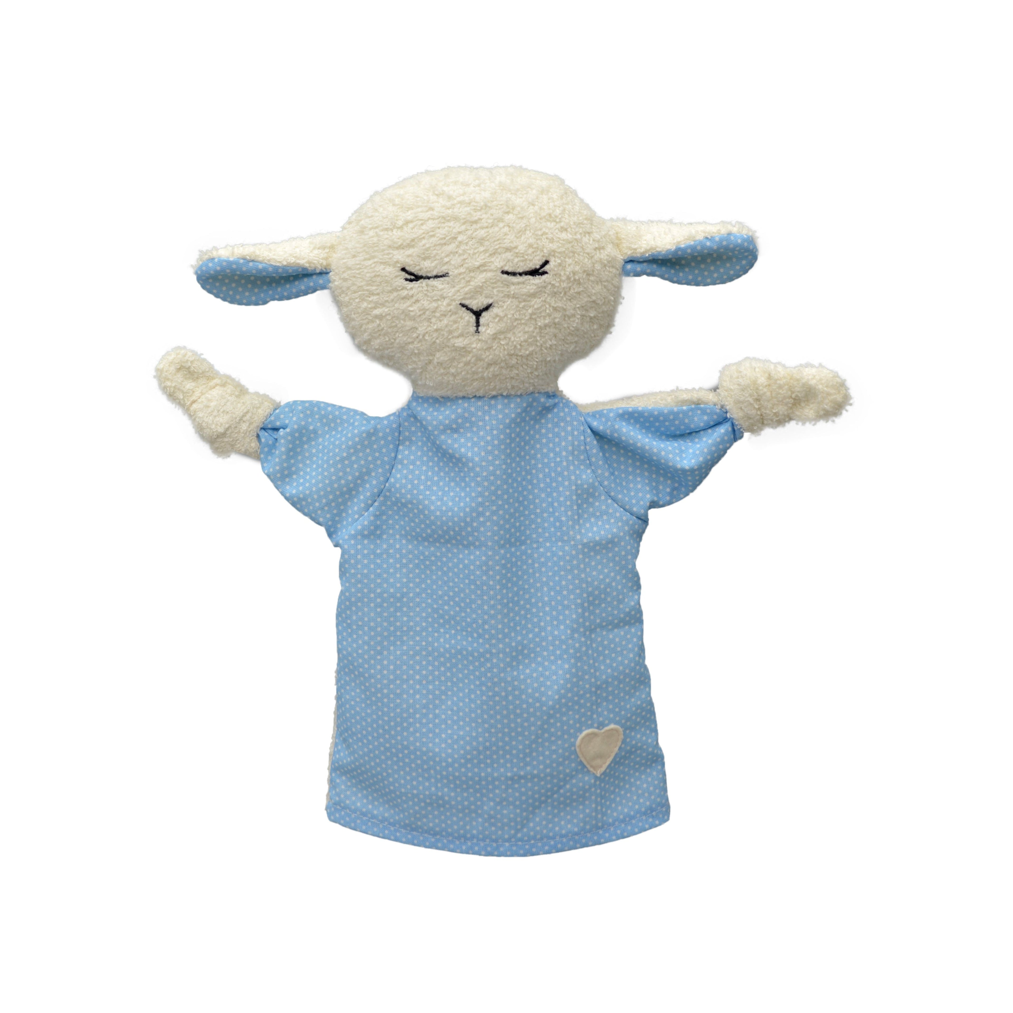 Handpuppe Schaf 27 cm, 23613A