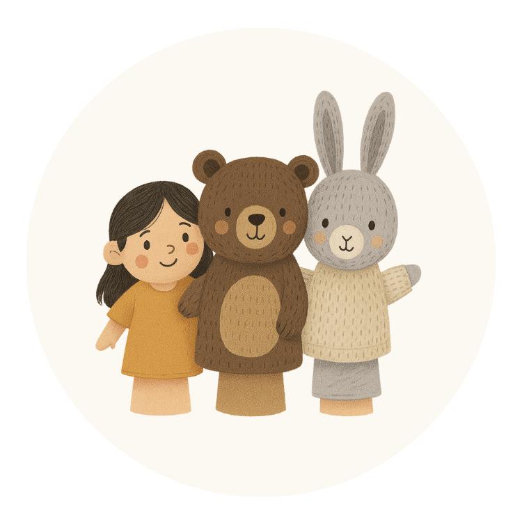 Handpuppen für den Kindergarten – Pädagogisches Spielzeug für Kinder