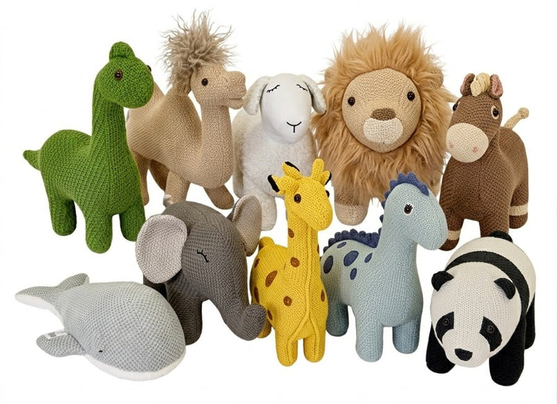 KNITTED PLUSHIES