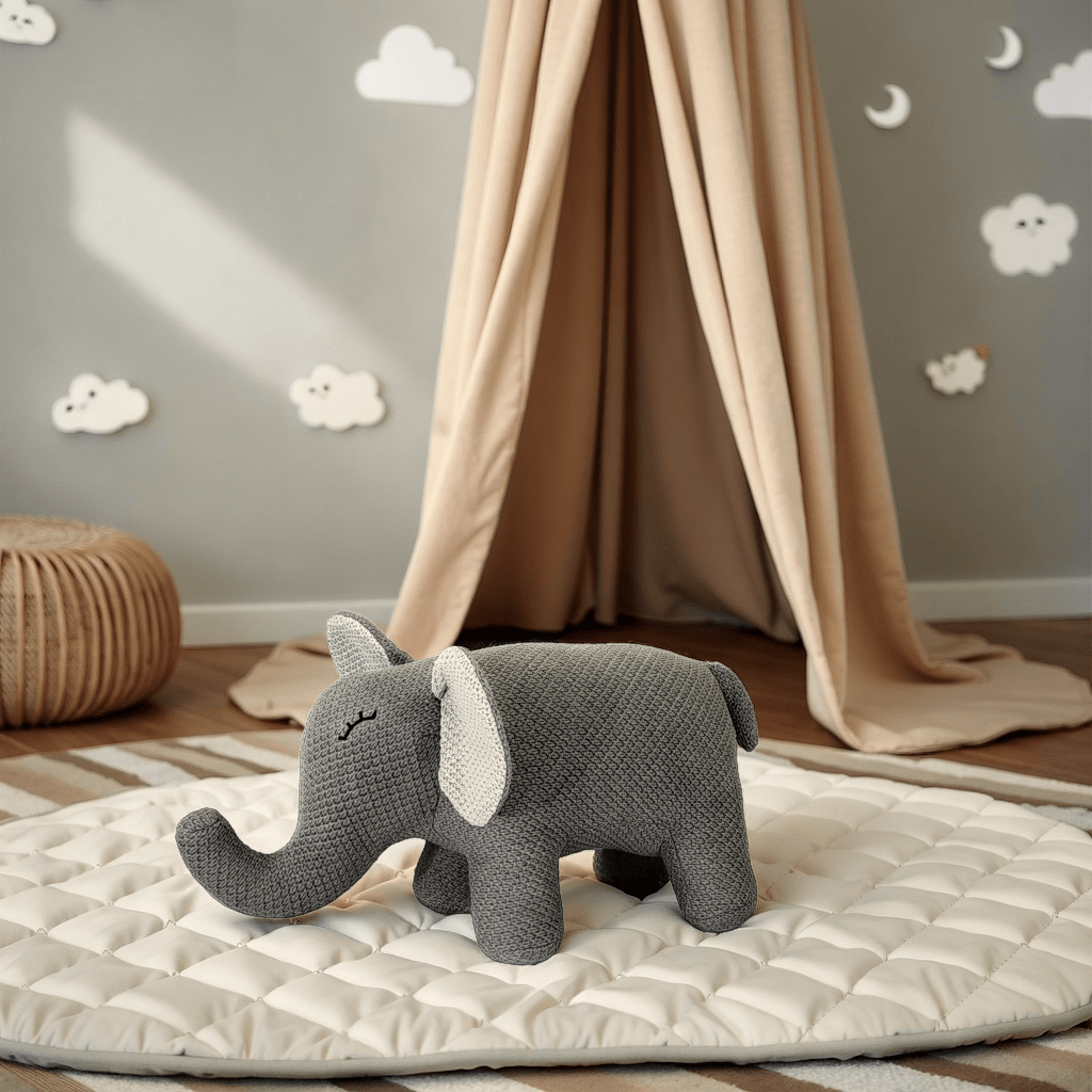 Kuscheltier Häkeltier Elefant 48 cm Kuscheltier - Pintado & Lacado