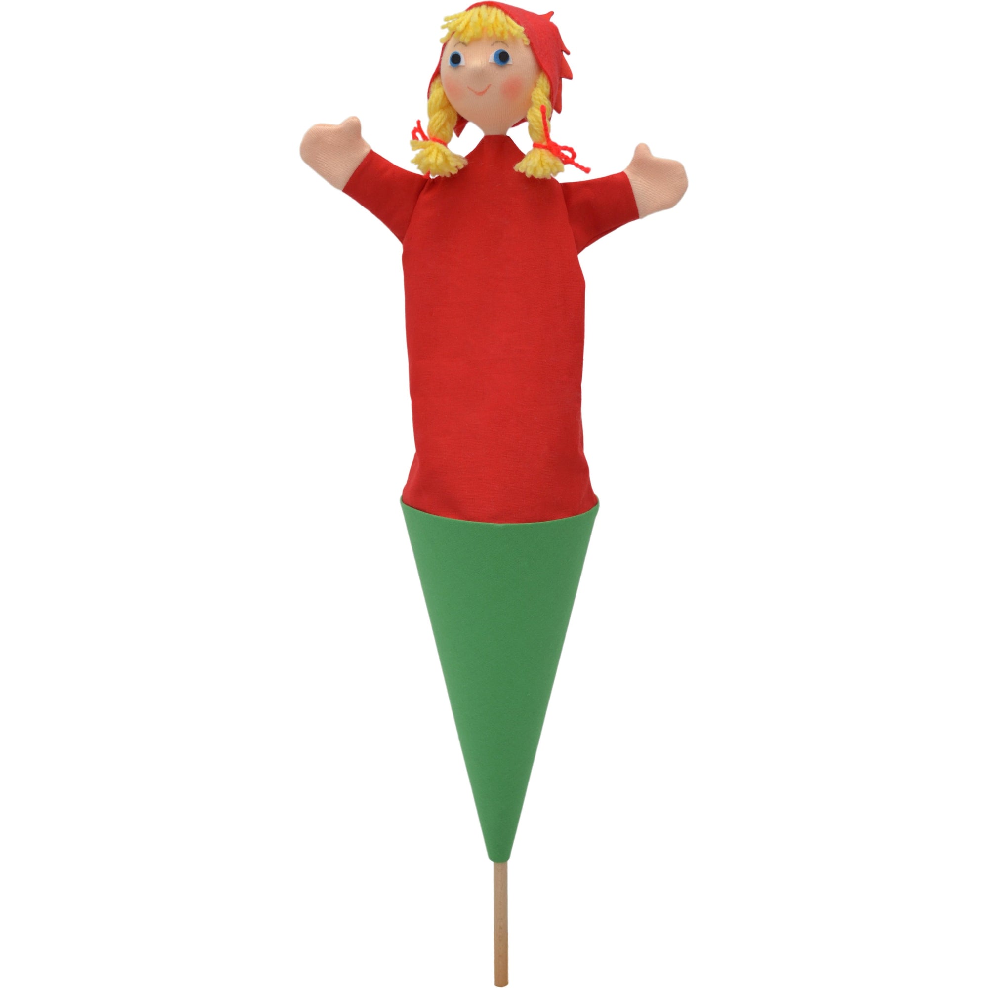 Tütenkasper / Tütenpuppen Rotkäppchen 55 cm, 11046A