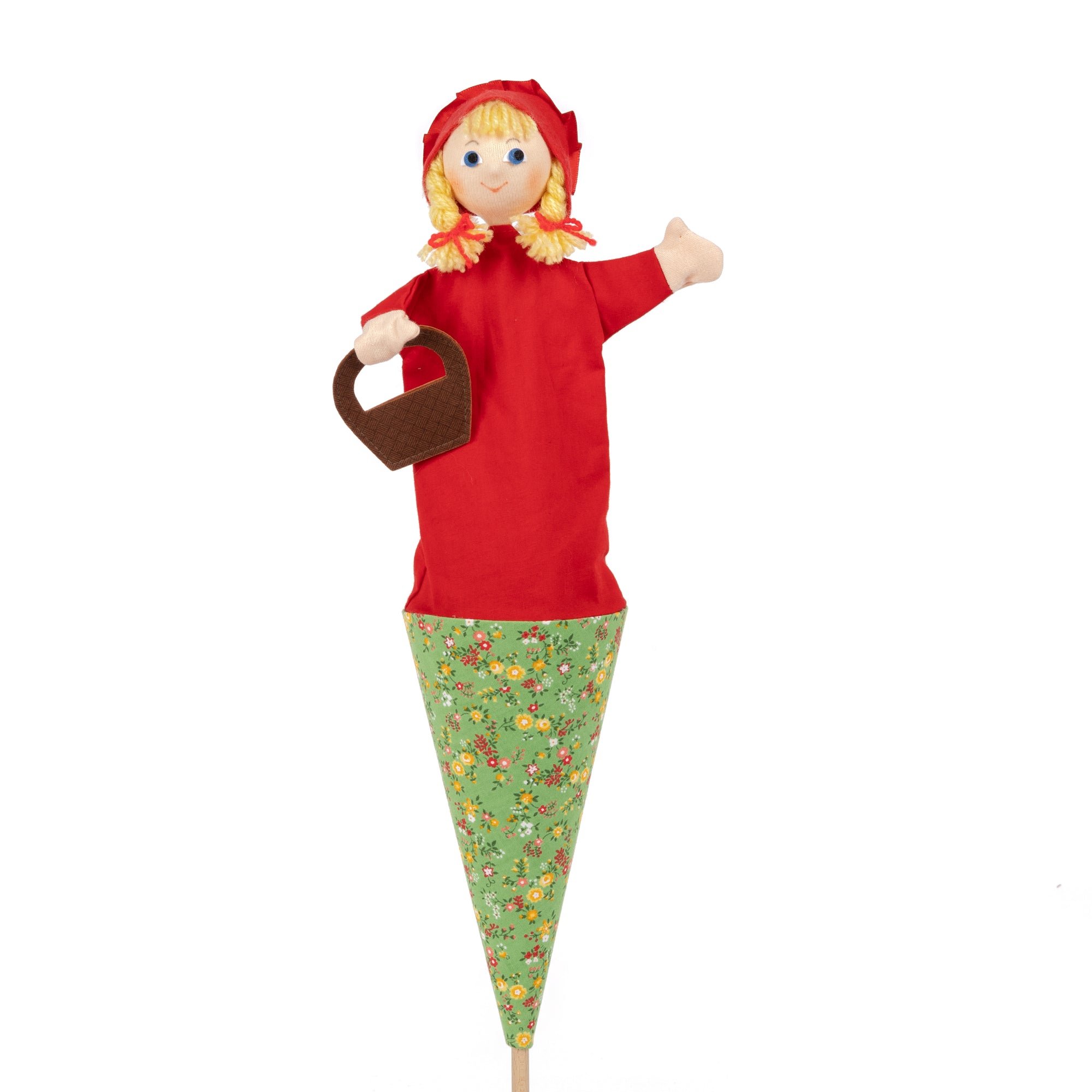 Tütenkasper / Tütenpuppen Rotkäppchen 55 cm, 11048D