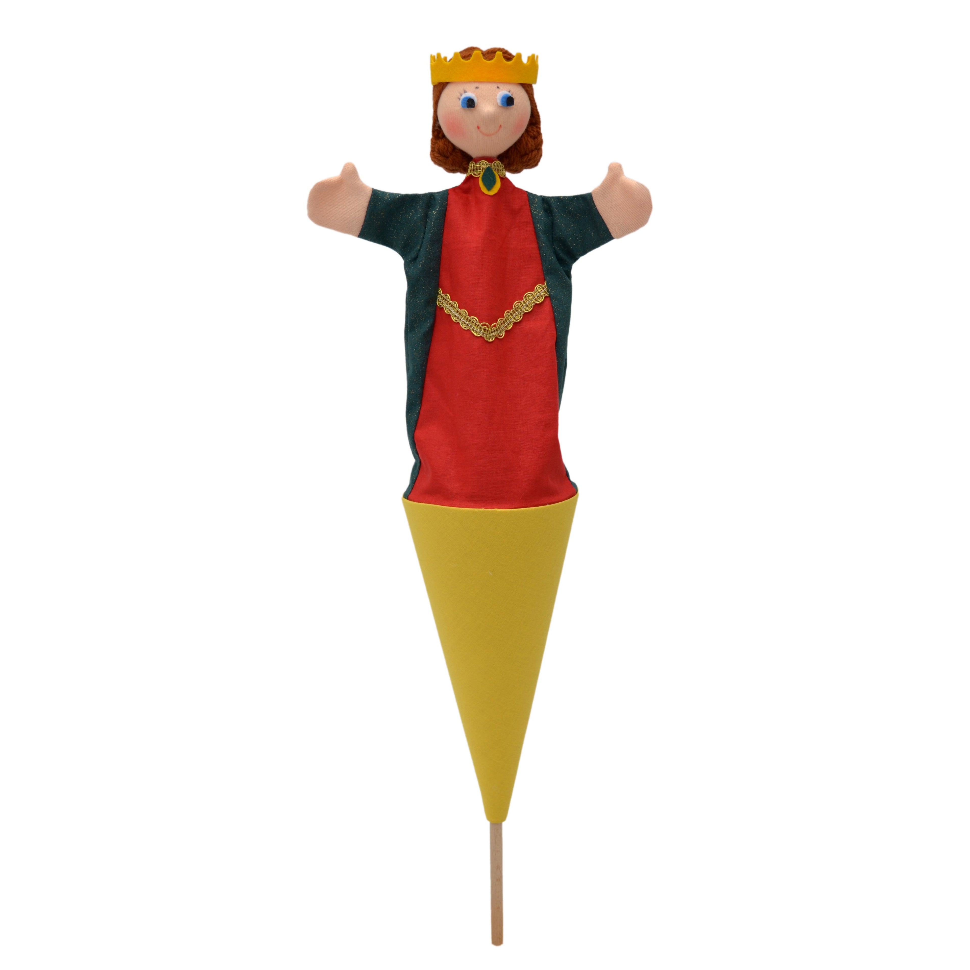 Tütenkasper / Tütenpuppen Königin 54 cm, 11149A