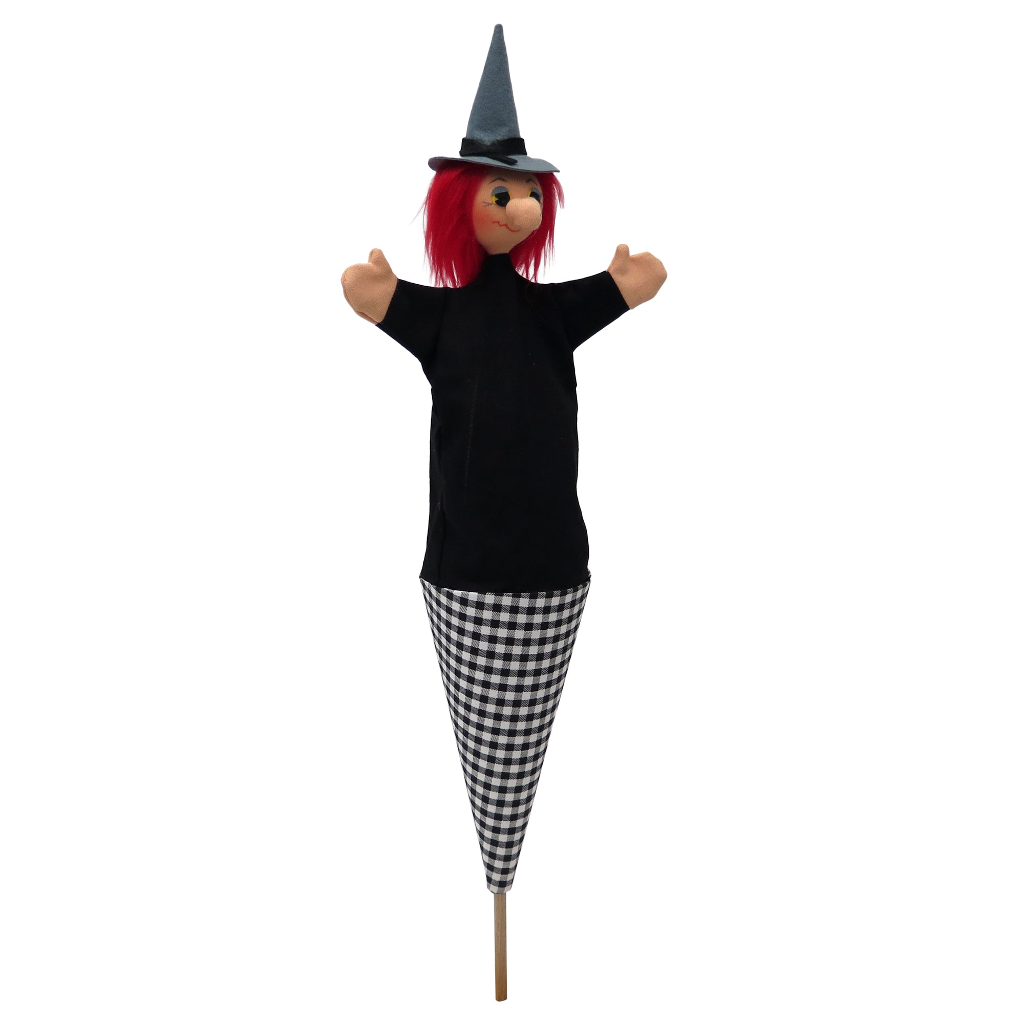 Tütenkasper / Tütenpuppen Hexe 60 cm, 11163A