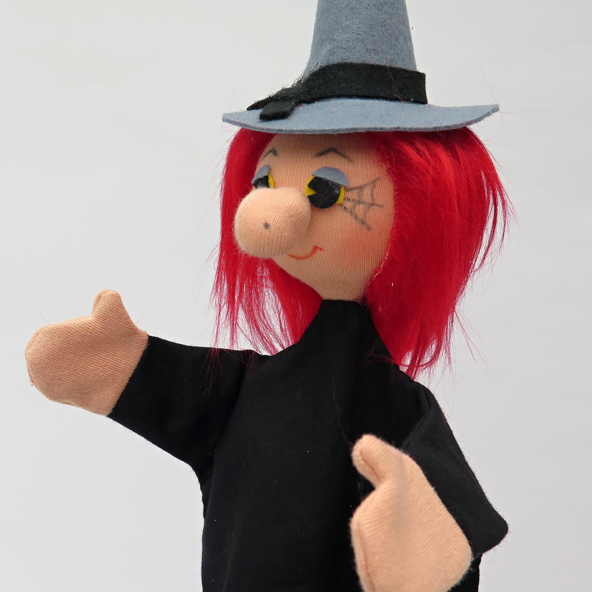 Tütenkasper / Tütenpuppen Hexe 60 cm, 11163A