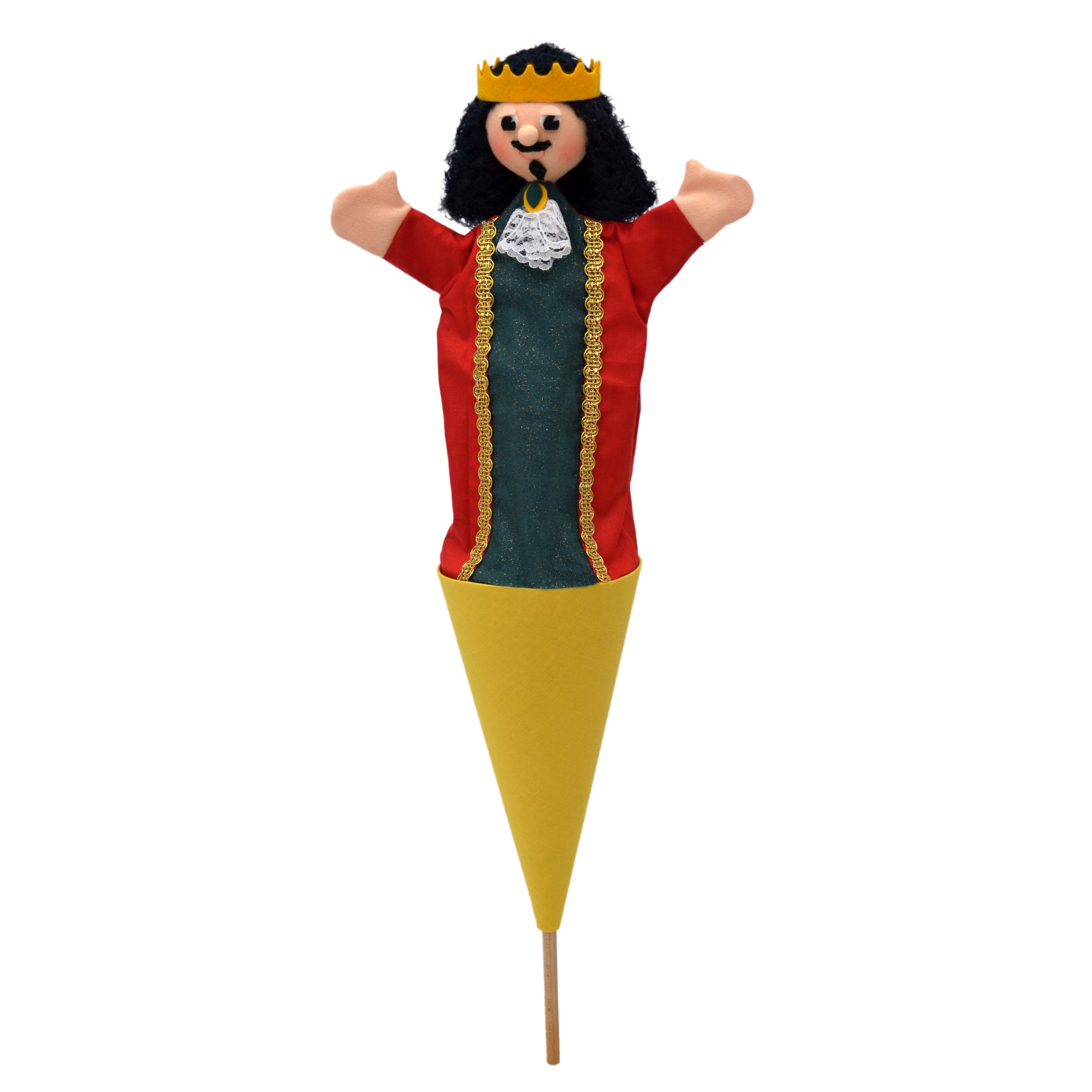Tütenkasper / Tütenpuppen König 54 cm, 11182A