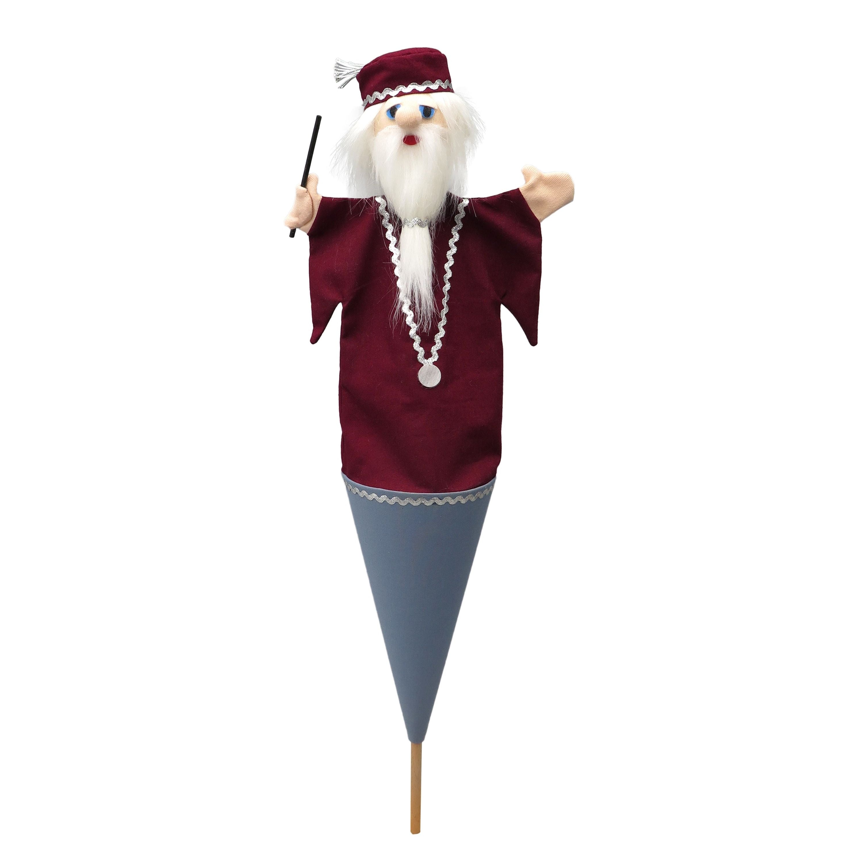 Tütenkasper / Tütenpuppen Zauberer 55 cm, 11228A