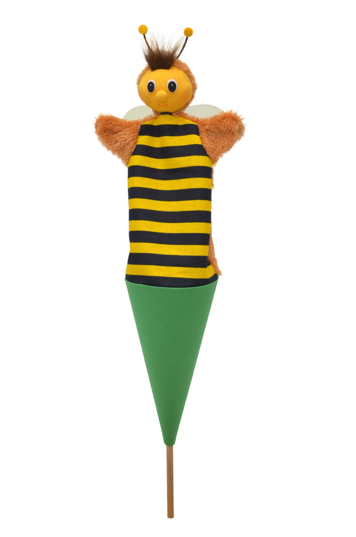 Pop-up Puppet Bee 57 cm, Multicolour Pop-up Puppet - Pintado & Lacado