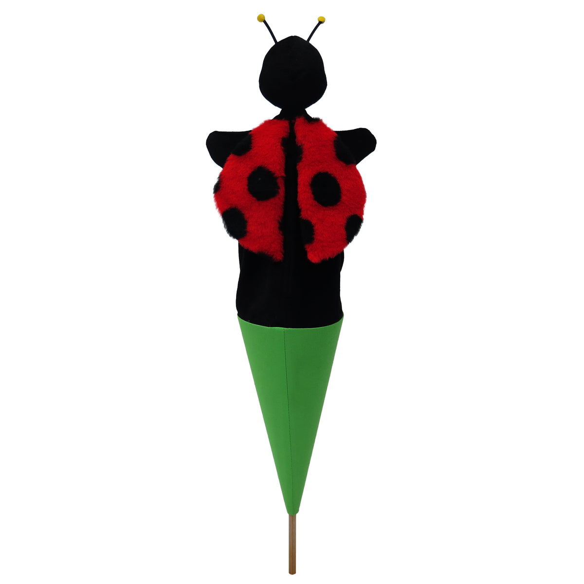 Pop-up Puppet Ladybird 55 cm, Multicolour Pop-up Puppet - Pintado & Lacado