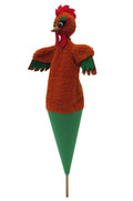 Pop-up Puppet Rooster 56 cm, Multicolour Pop-up Puppet - Pintado & Lacado