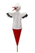 Pop-up Puppet Stork 55 cm, Multicolour Pop-up Puppet - Pintado & Lacado