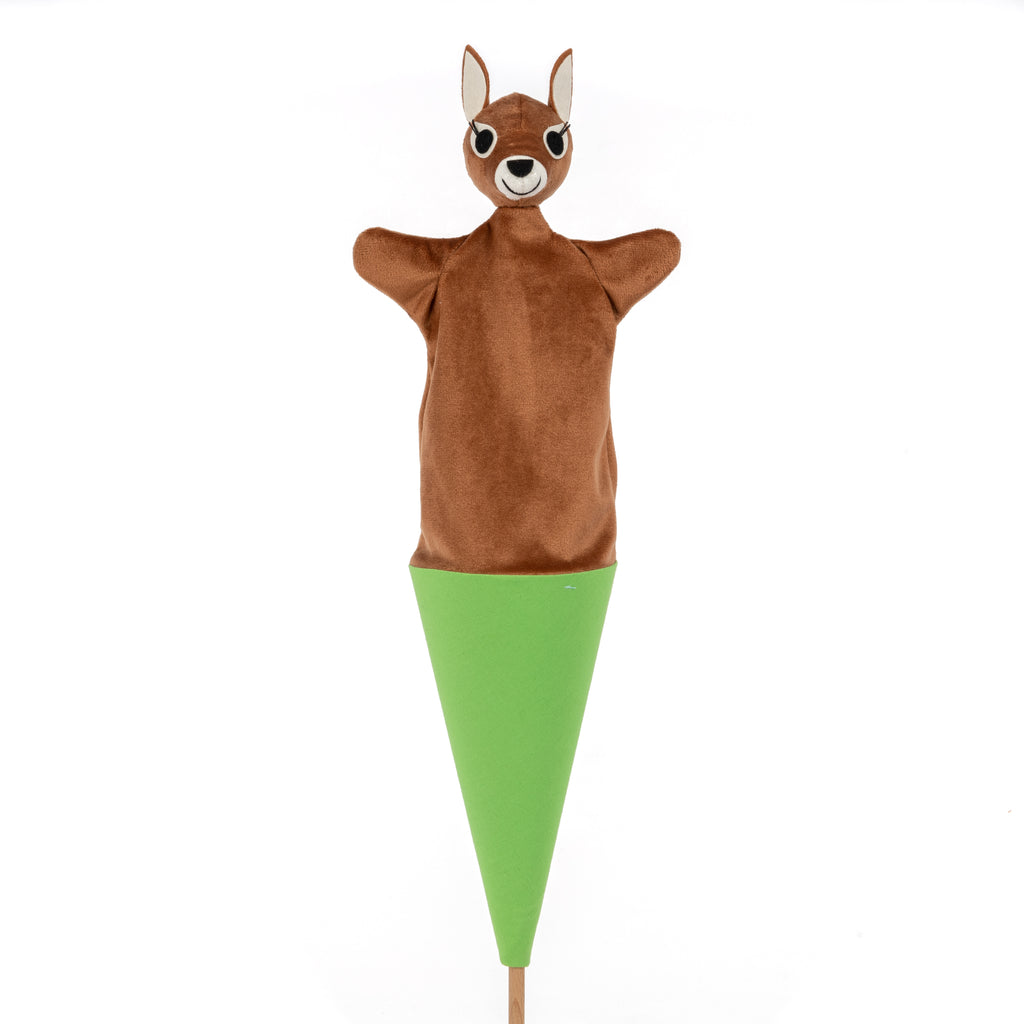 Pop-up Puppet Deer 56 cm, Multicolour Pop-up Puppet - Pintado & Lacado