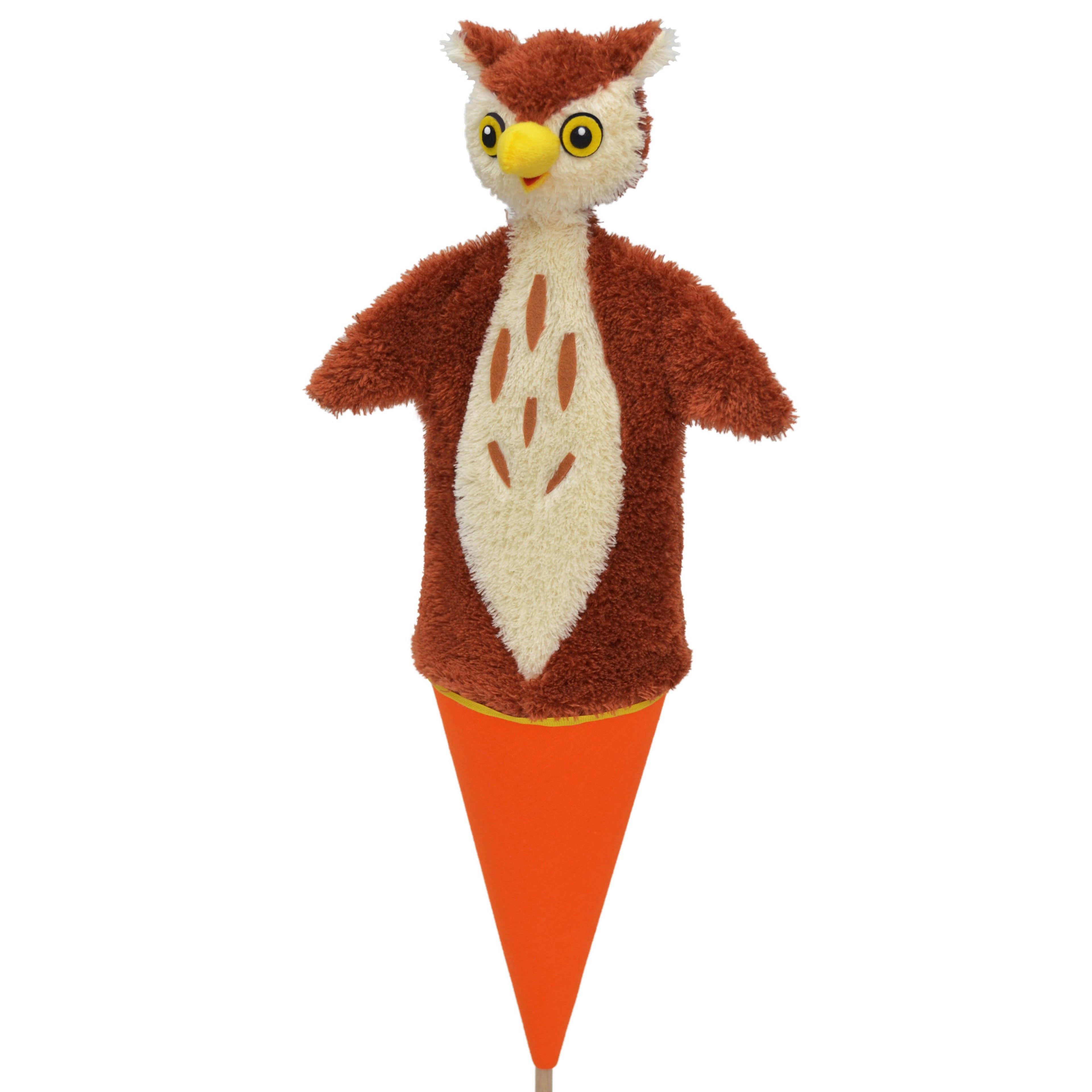 Tütenkasper / Tütenpuppen Eule 54 cm, 11381A