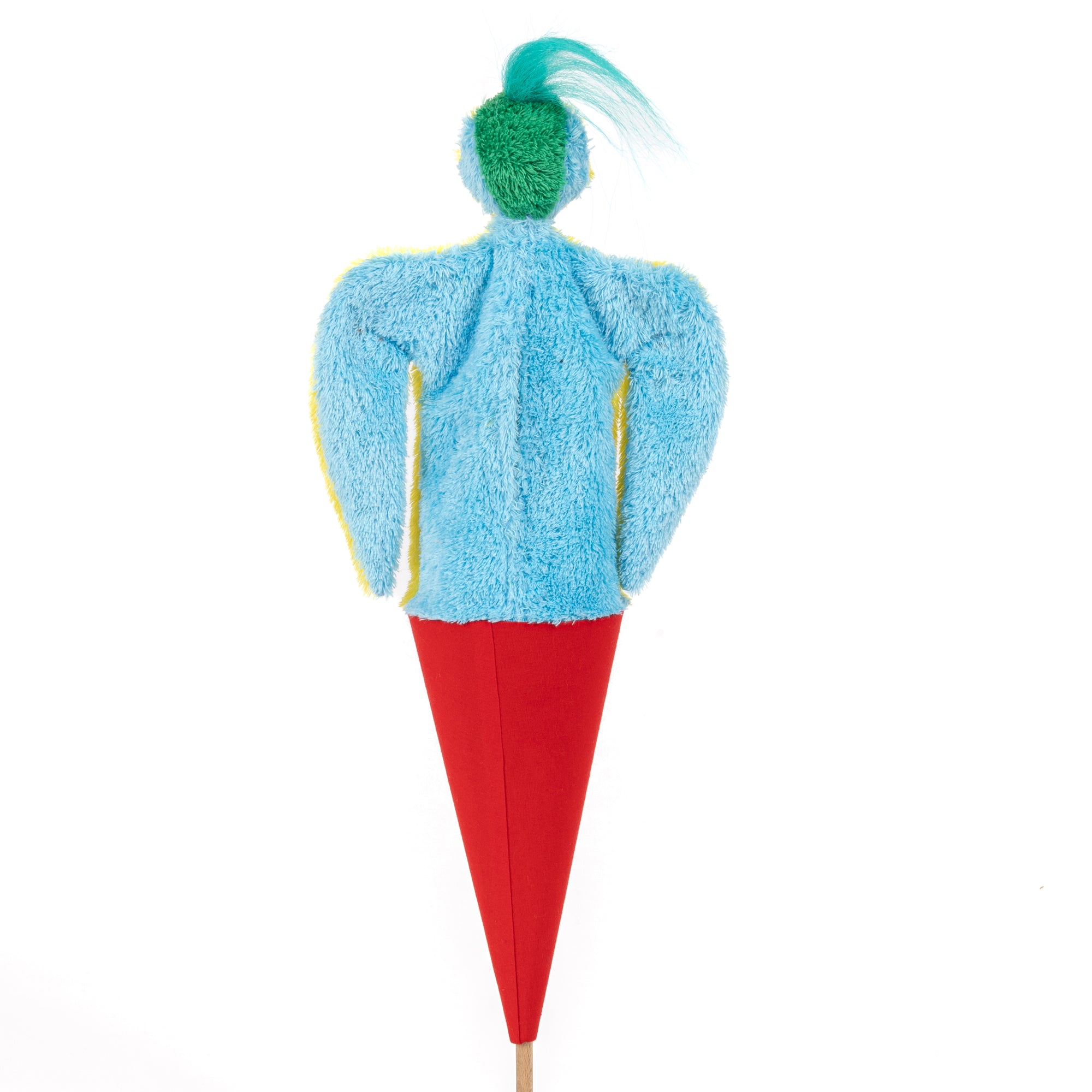 Kornoutková loutka / maňásek Papoušek 55 cm