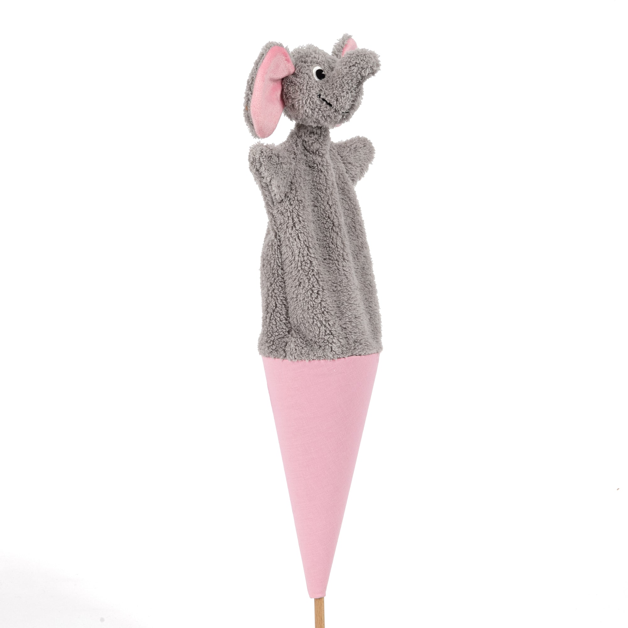 Kornoutková loutka / maňásek Slon 55 cm