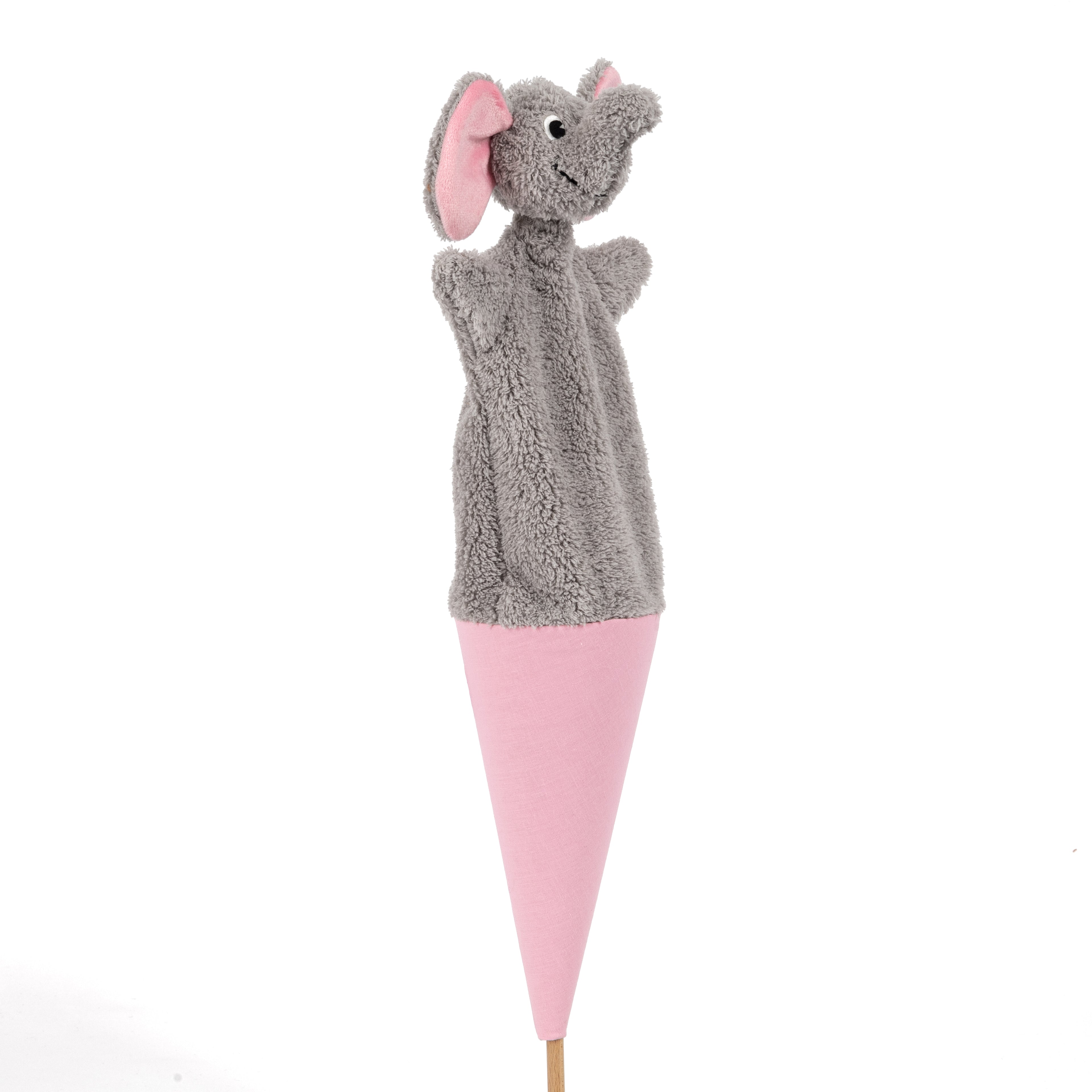 Kornoutková loutka / maňásek Slon 55 cm