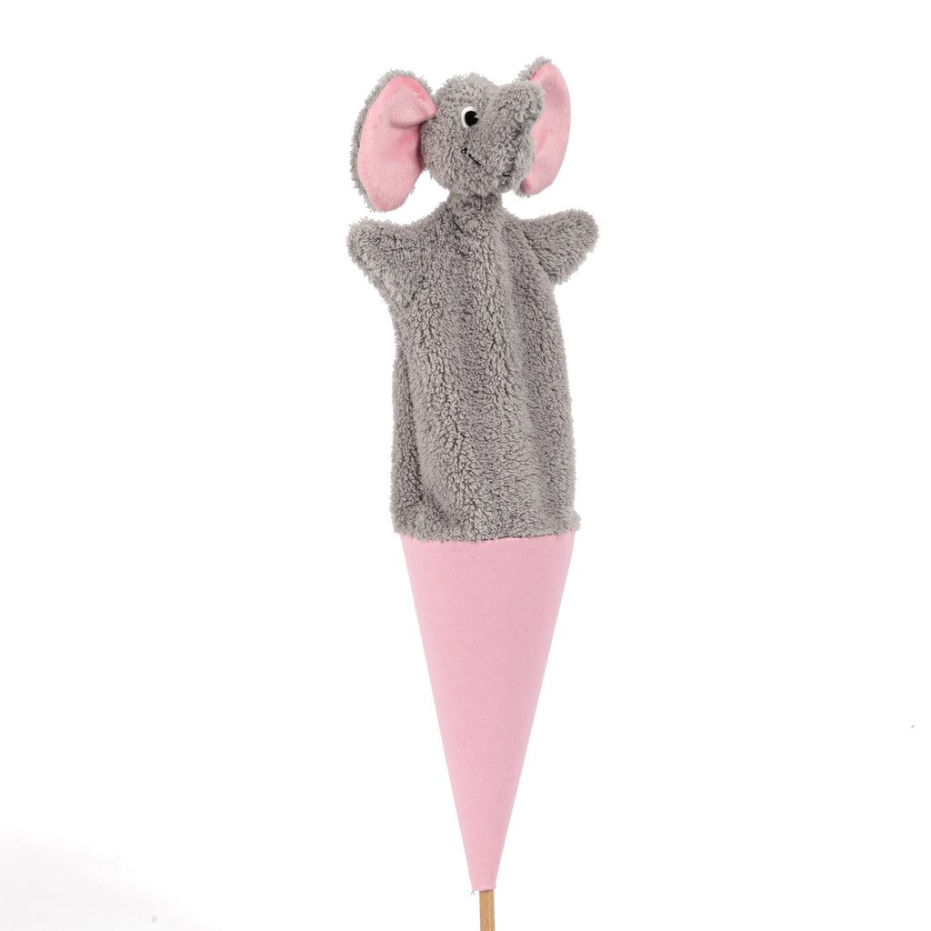 Pop-up Puppet Elephant 55 cm, Multicolour Pop-up Puppet - Pintado & Lacado