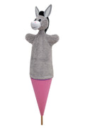 Pop-up Puppet Donkey 58 cm, Multicolour Pop-up Puppet - Pintado & Lacado