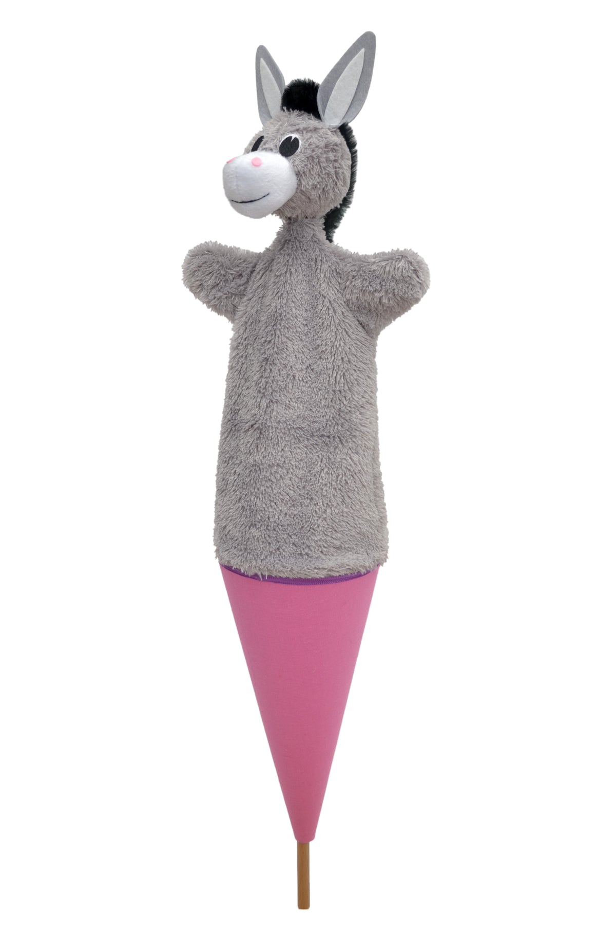 Pop-up Puppet Donkey 58 cm, Multicolour Pop-up Puppet - Pintado & Lacado