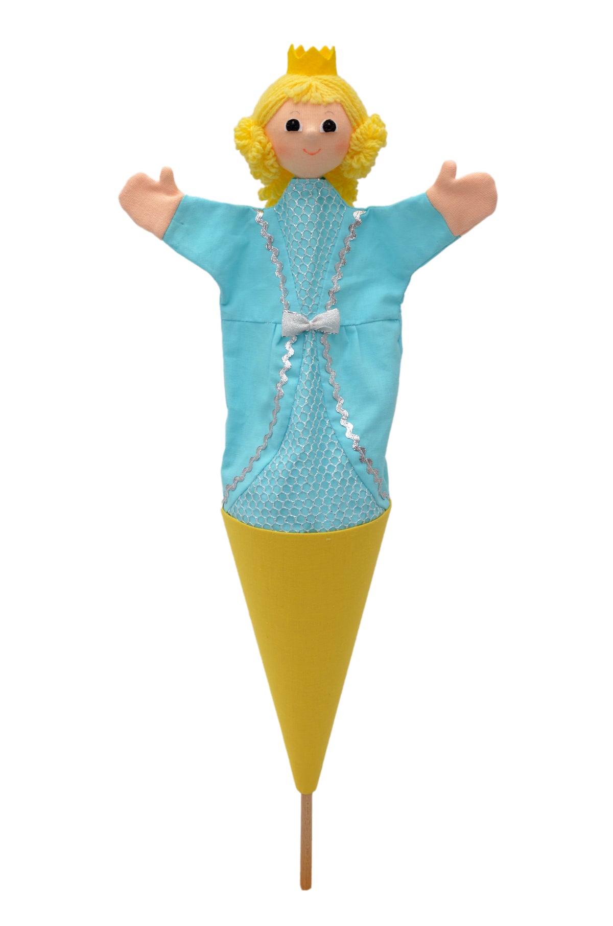 Pop-up Puppet Princess 55 cm, Multicolour Pop-up Puppet - Pintado & Lacado