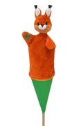 Pop-up Puppet Squirrel with Nut 57 cm, Multicolour Pop-up Puppet - Pintado & Lacado
