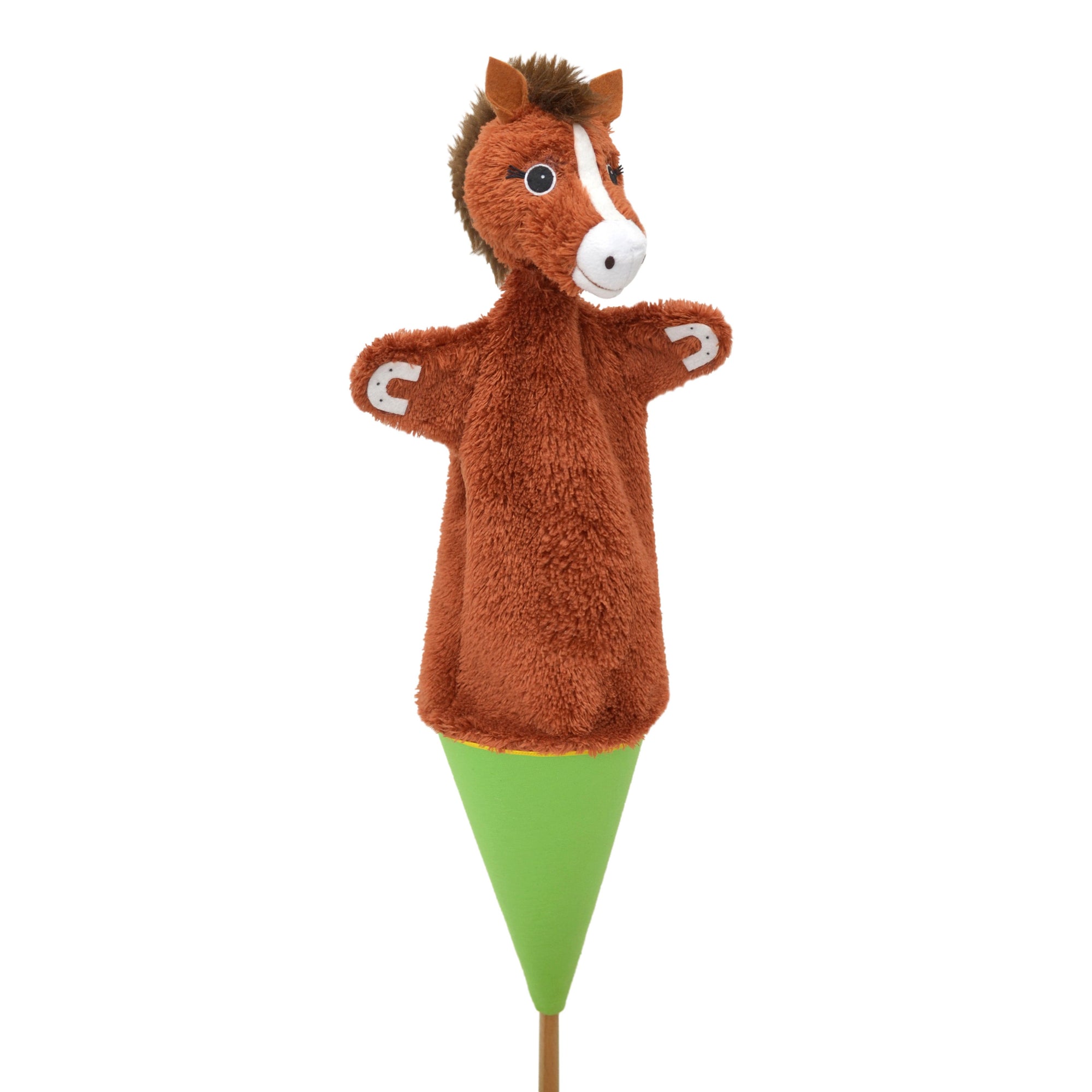 Kornoutová loutka Kůň 55 cm