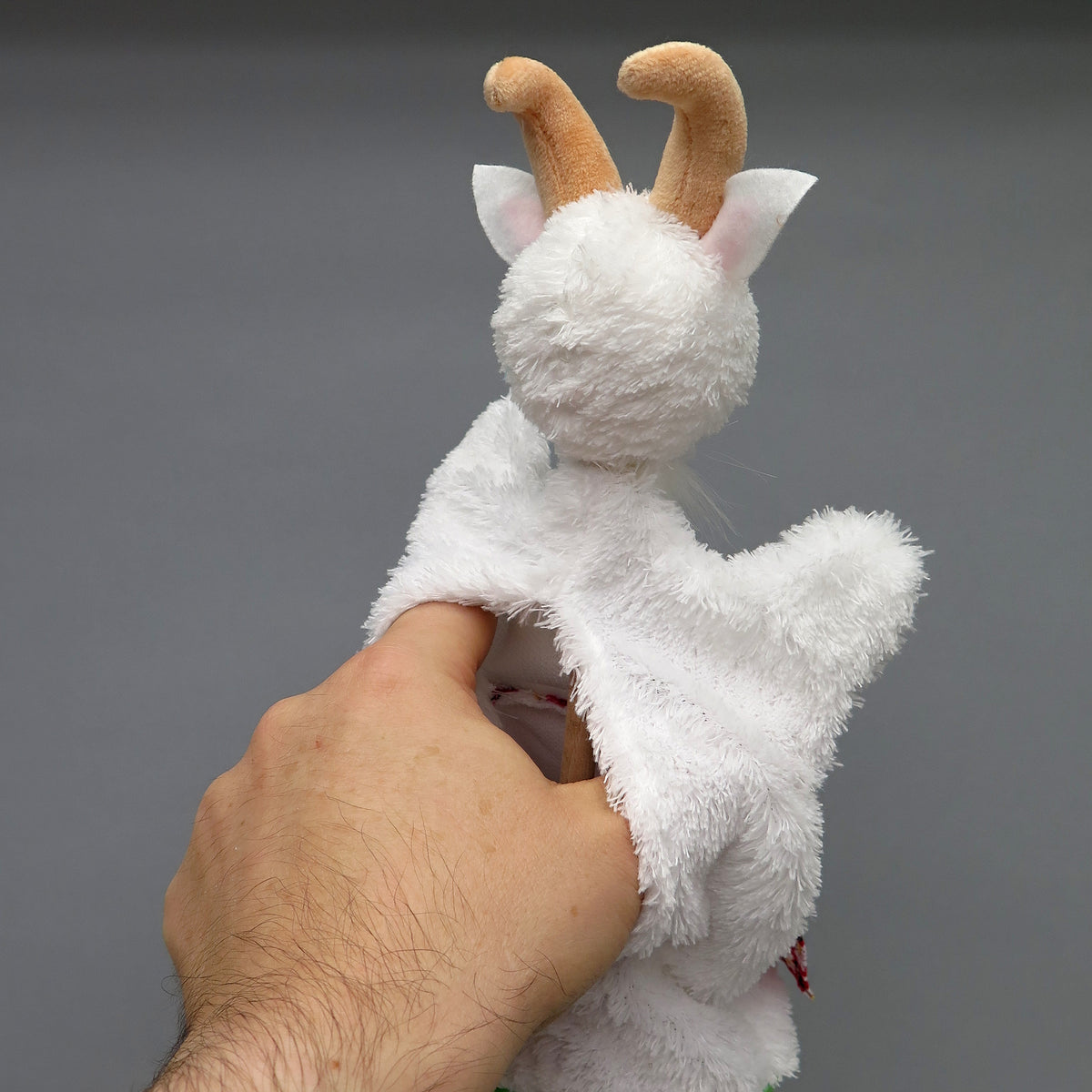 Pop-up Puppet Goat with Apron 56 cm, Multicolour Pop-up Puppet - Pintado & Lacado