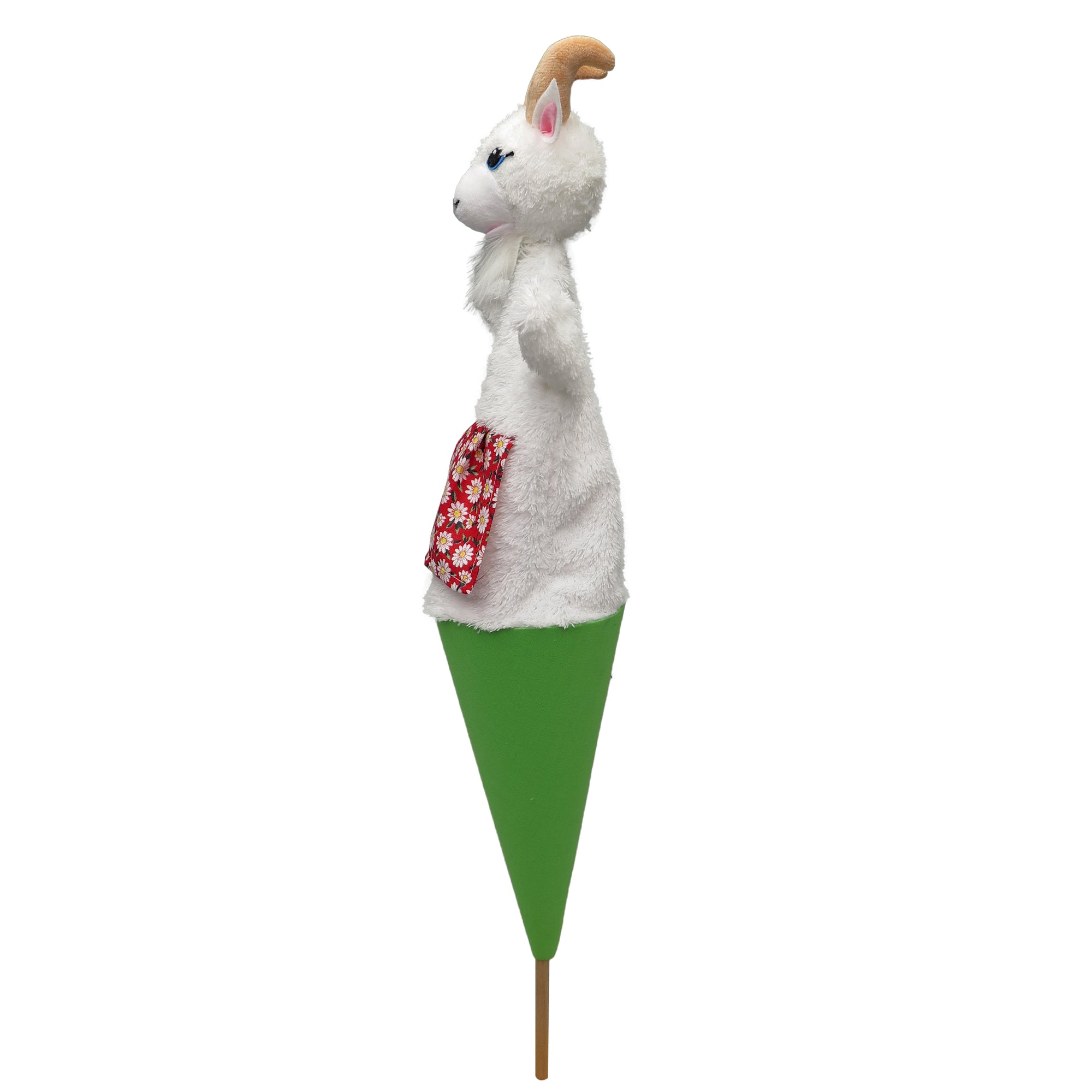 Kornoutová loutka Koza 56 cm