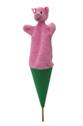 Pop-up Puppet Pig 53 cm, Multicolour