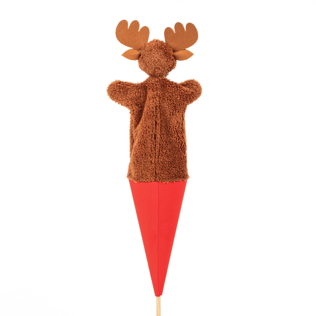 Pop-up Puppet Moose 57 cm, Multicolour Pop-up Puppet - Pintado & Lacado