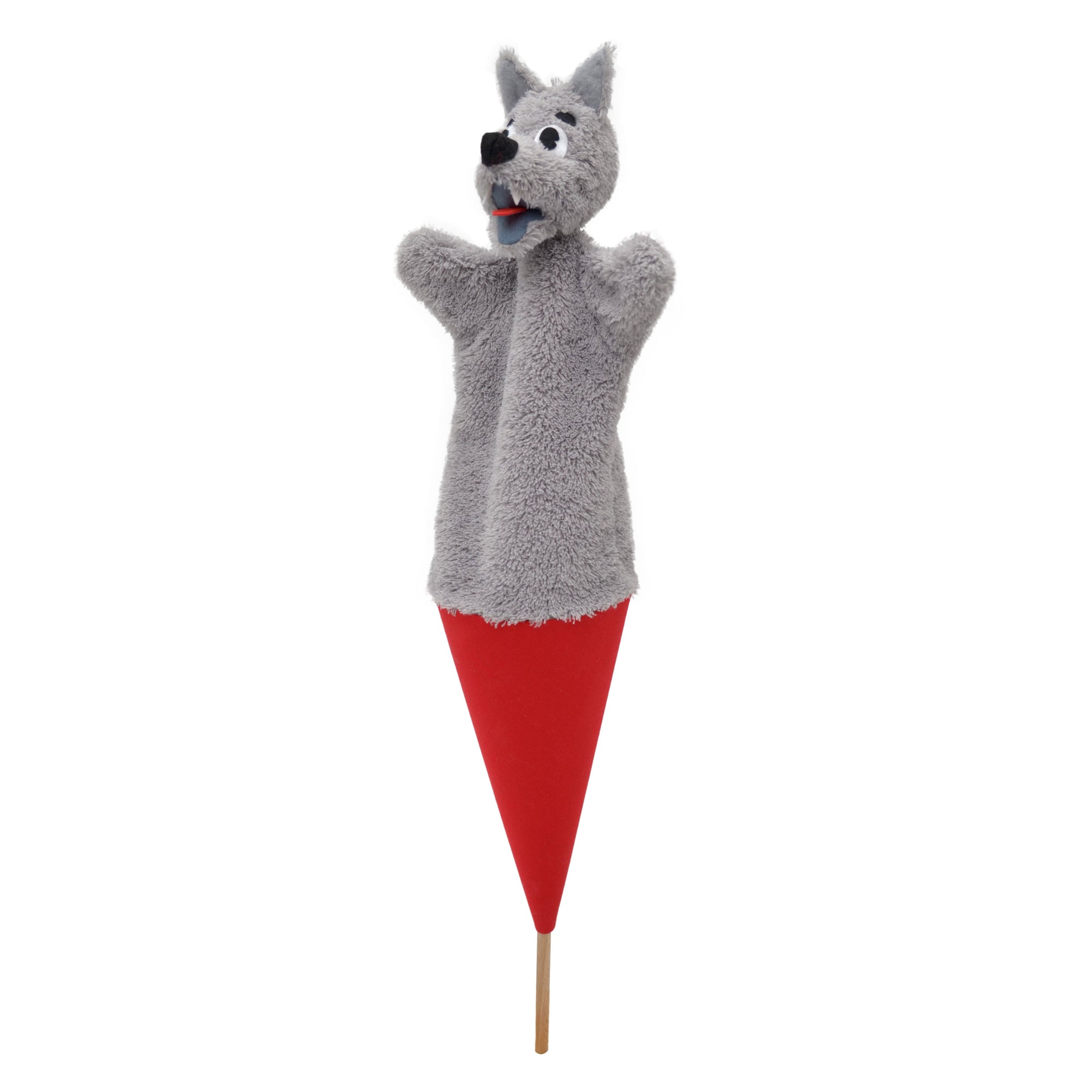 Tütenkasper / Tütenpuppen Wolf 55 cm, 11641A