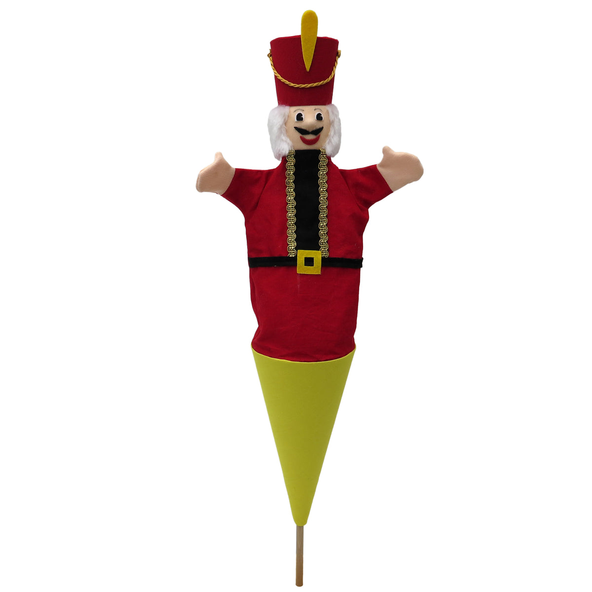 Pop-up Puppet Nutcracker 59 cm, Multicolour