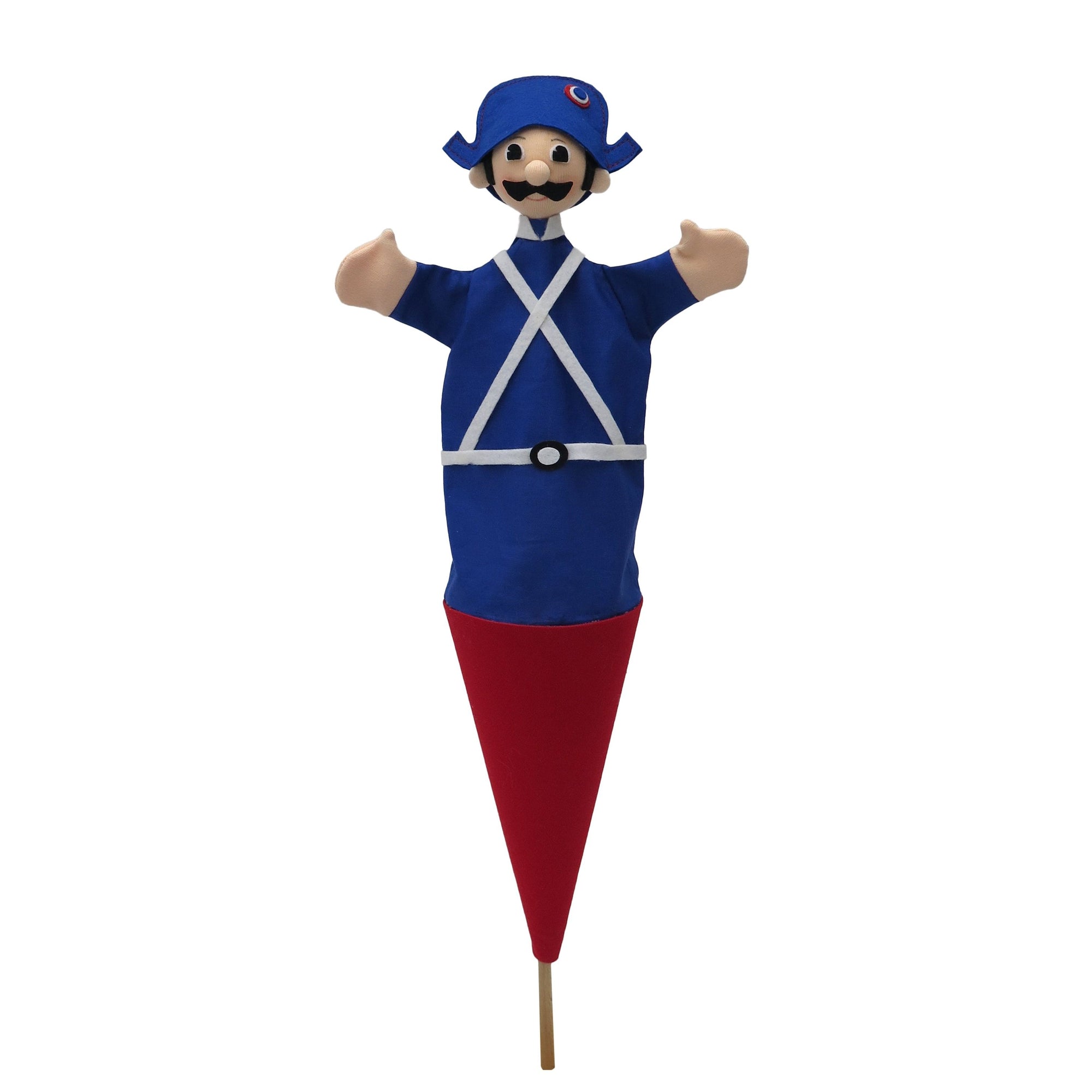 Tütenkasper / Tütenpuppen Polizist 55 cm, 11689B