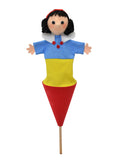 Pop-up Puppet Snow White 36 cm, Multicolour Pop-up Puppet - Pintado & Lacado