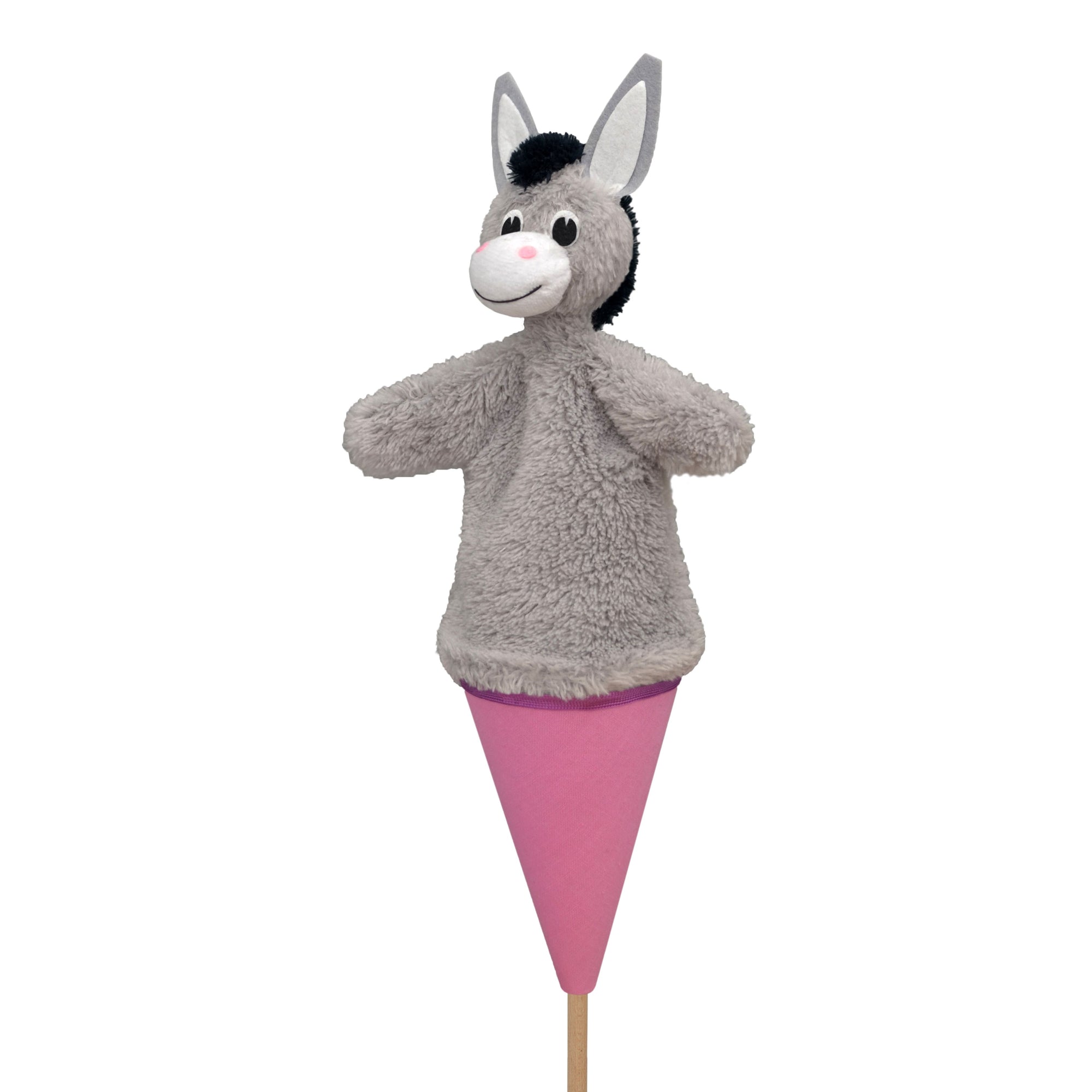 Kornoutová loutka Osel 39 cm