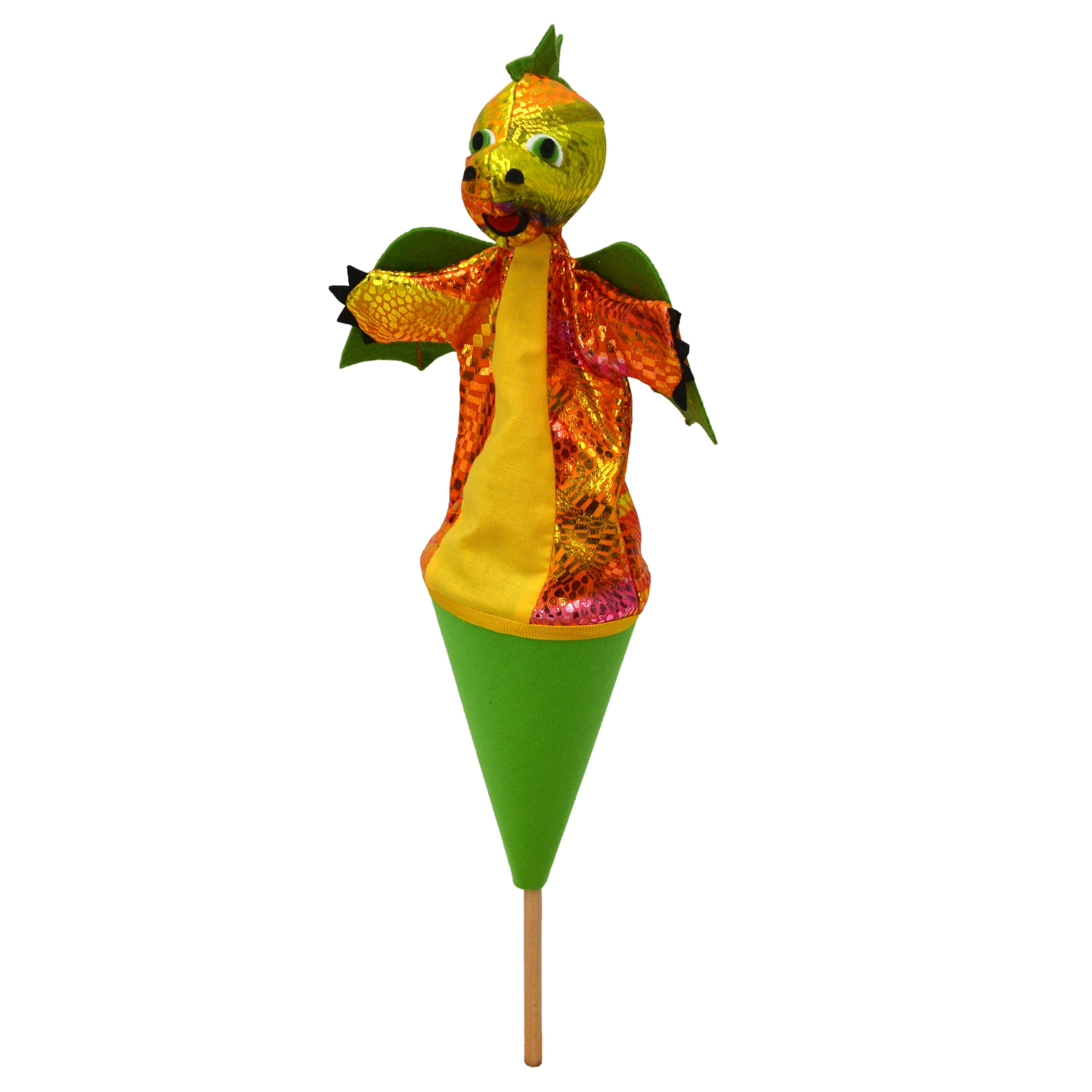 Tütenkasper / Tütenpuppen Drache 36 cm, 12478B