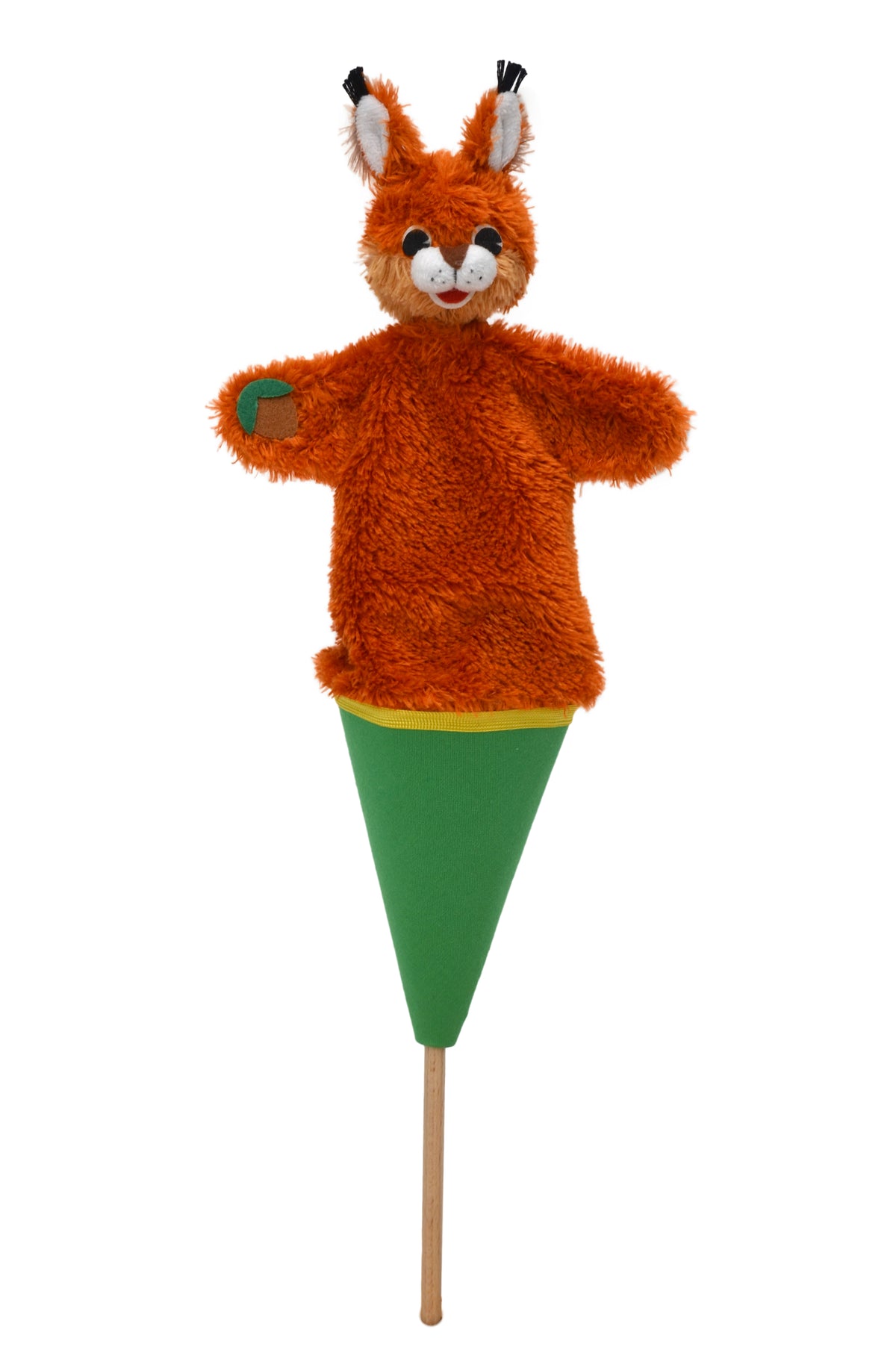 Pop-up Puppet Squirrel 37 cm, Multicolour