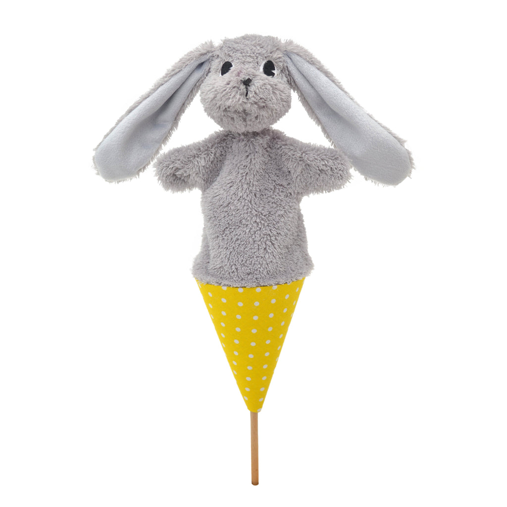 Kornoutová loutka Králík 36 cm