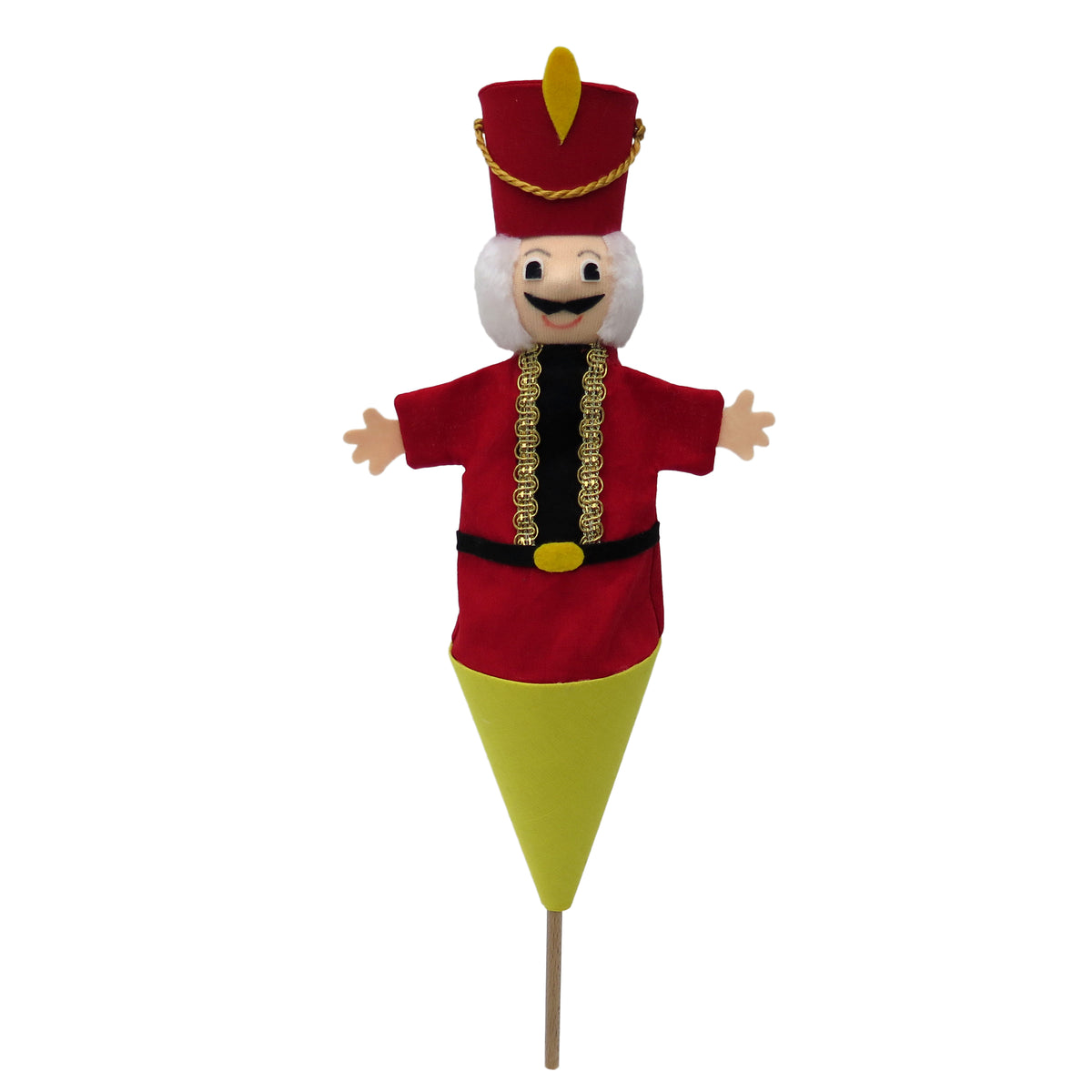 Pop-up Puppet Nutcracker 40 cm, Multicolour