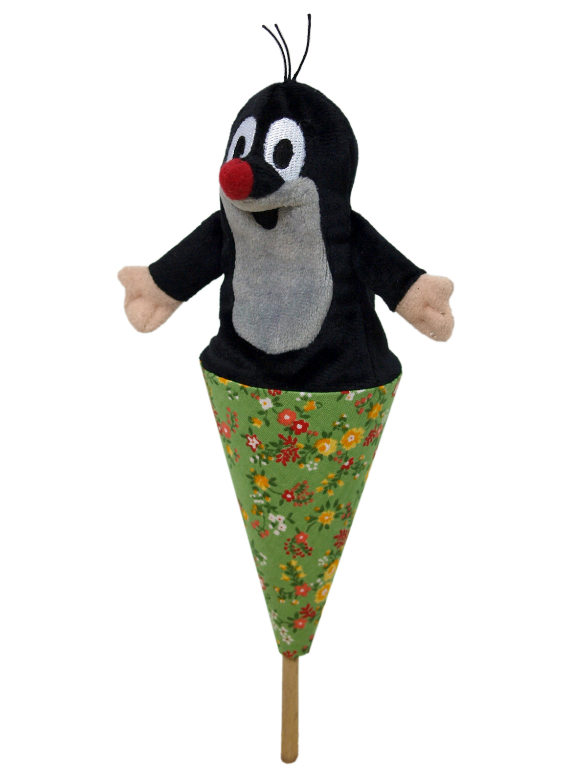 Pop-up Puppet The Little Mole 29 cm, Multicolour Pop-up Puppet - Pintado & Lacado