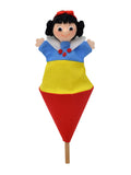 Pop-up Puppet Snow White 20 cm, Multicolour Pop-up Puppet - Pintado & Lacado