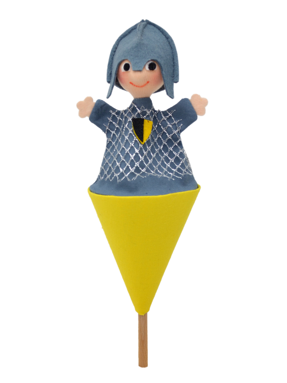 Pop-up Puppet Knight 21 cm, Multicolour Pop-up Puppet - Pintado & Lacado